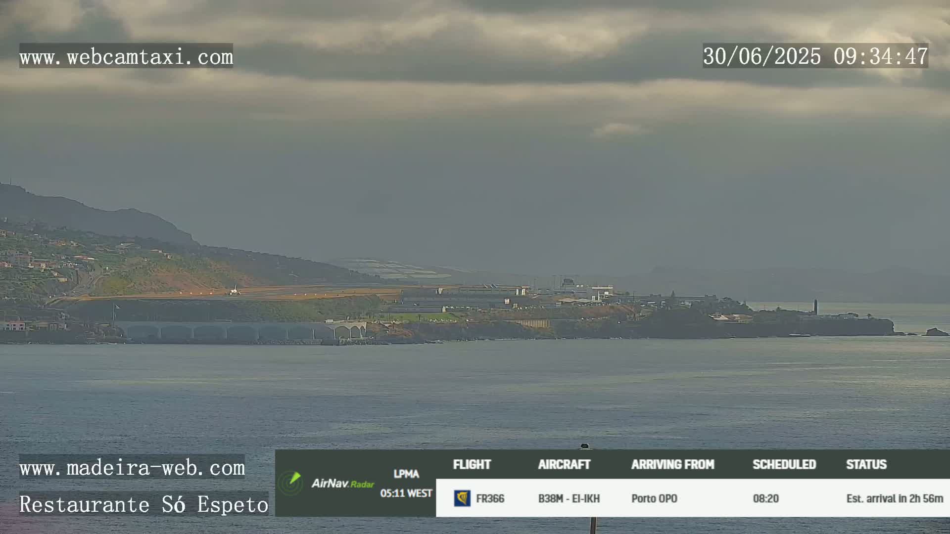 Funchal Cristiano Ronaldo Madeira  International Airport Radio & Live Cam FNC/LPMA - Santa Cruz, Madeira, Portugal