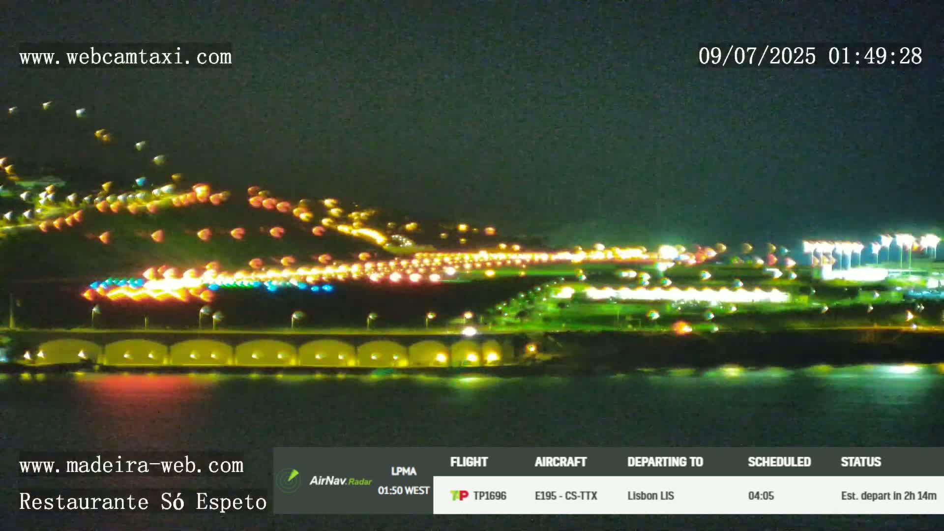 Funchal Cristiano Ronaldo Madeira  International Airport Radio & Live Cam FNC/LPMA - Santa Cruz, Madeira, Portugal