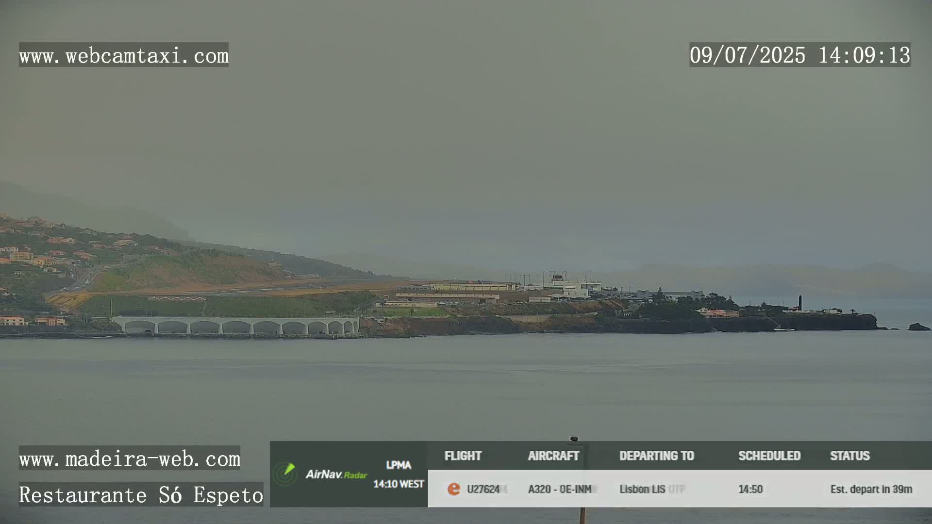 Funchal Cristiano Ronaldo Madeira  International Airport Radio & Live Cam FNC/LPMA - Santa Cruz, Madeira, Portugal