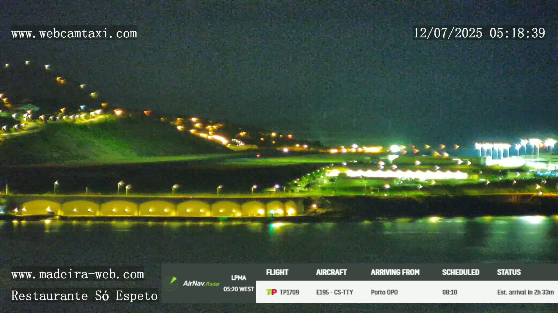 Funchal Cristiano Ronaldo Madeira  International Airport Radio & Live Cam FNC/LPMA - Santa Cruz, Madeira, Portugal