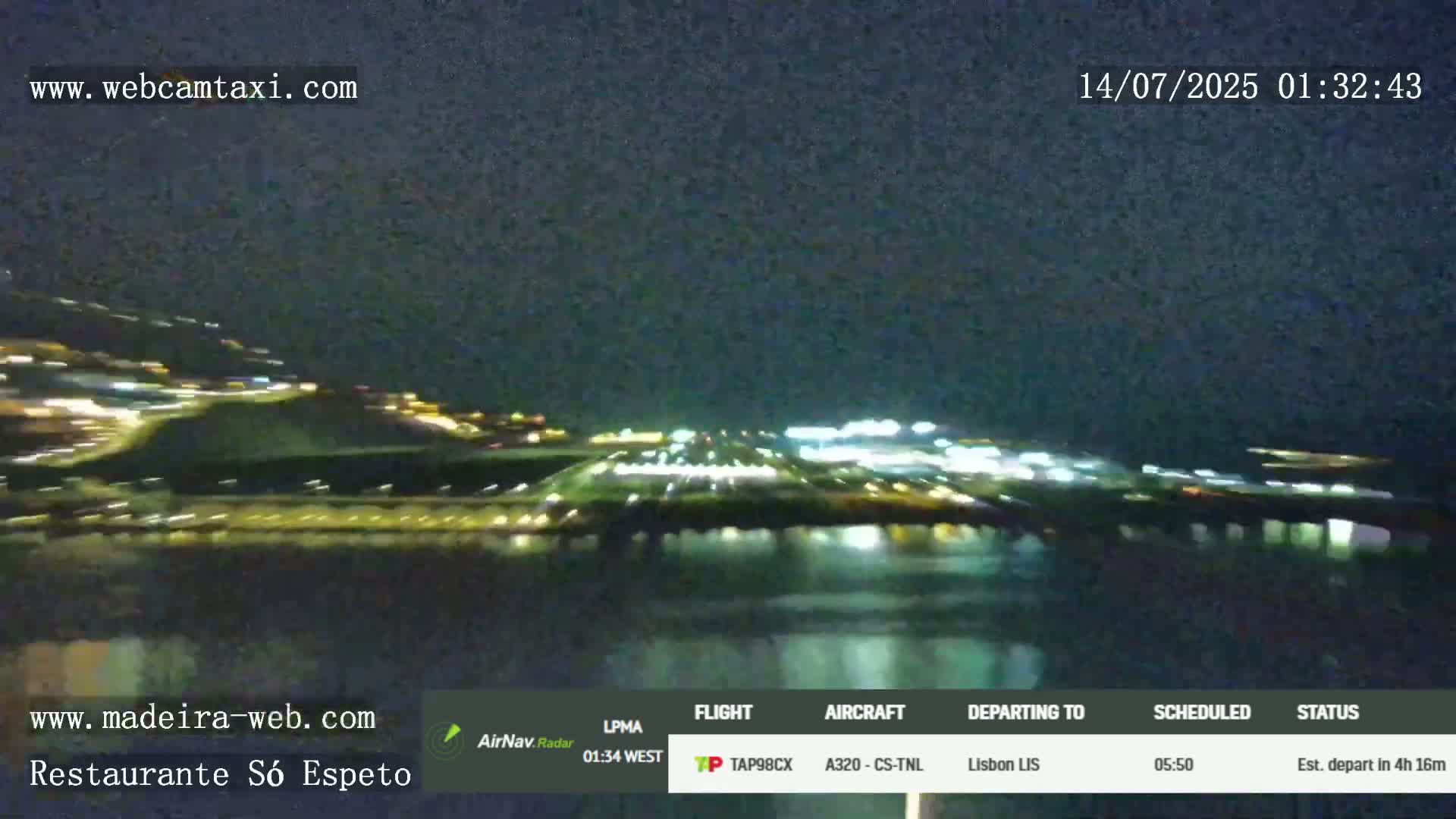 Funchal Cristiano Ronaldo Madeira  International Airport Radio & Live Cam FNC/LPMA - Santa Cruz, Madeira, Portugal