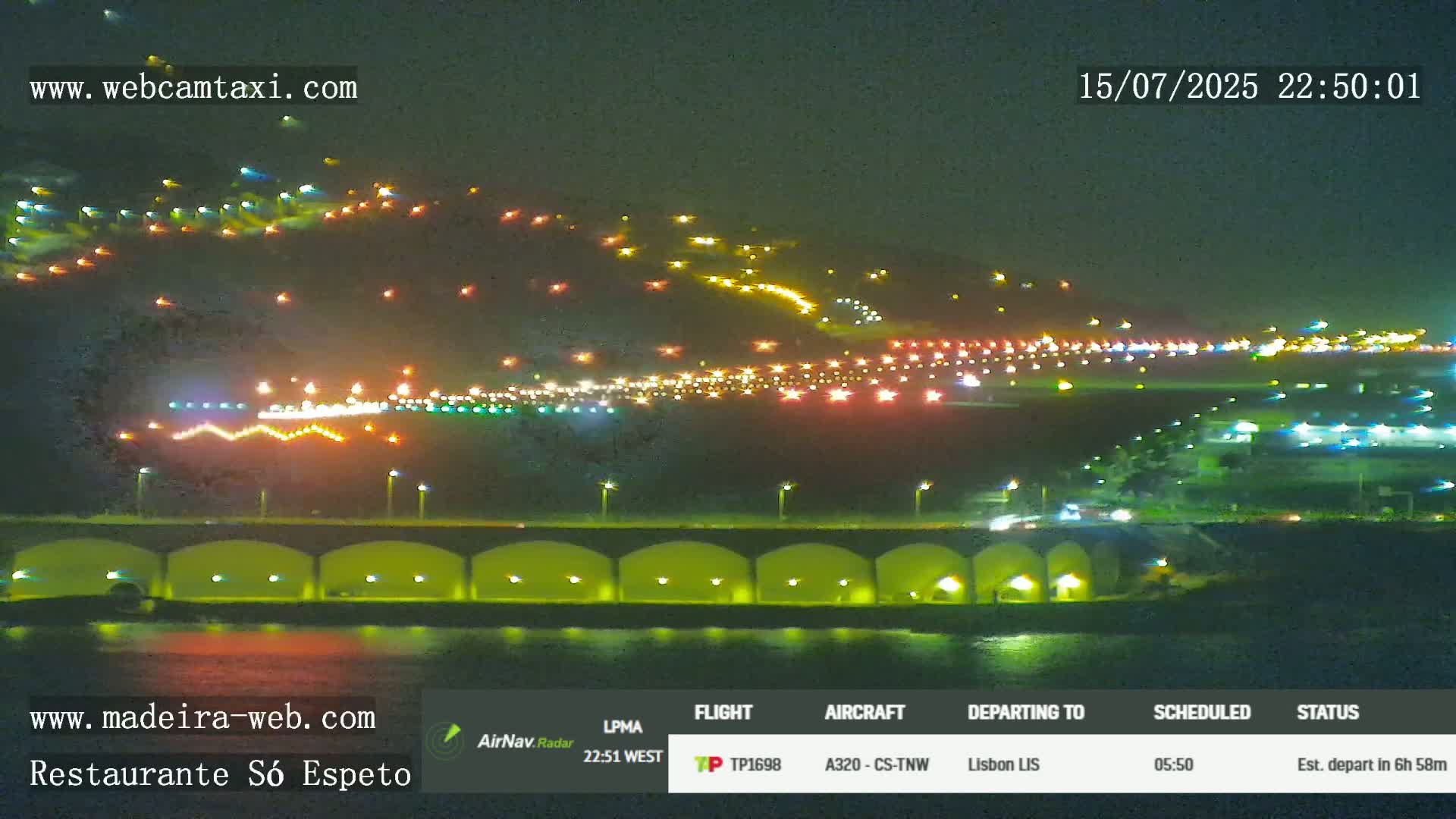 Funchal Cristiano Ronaldo Madeira  International Airport Radio & Live Cam FNC/LPMA - Santa Cruz, Madeira, Portugal