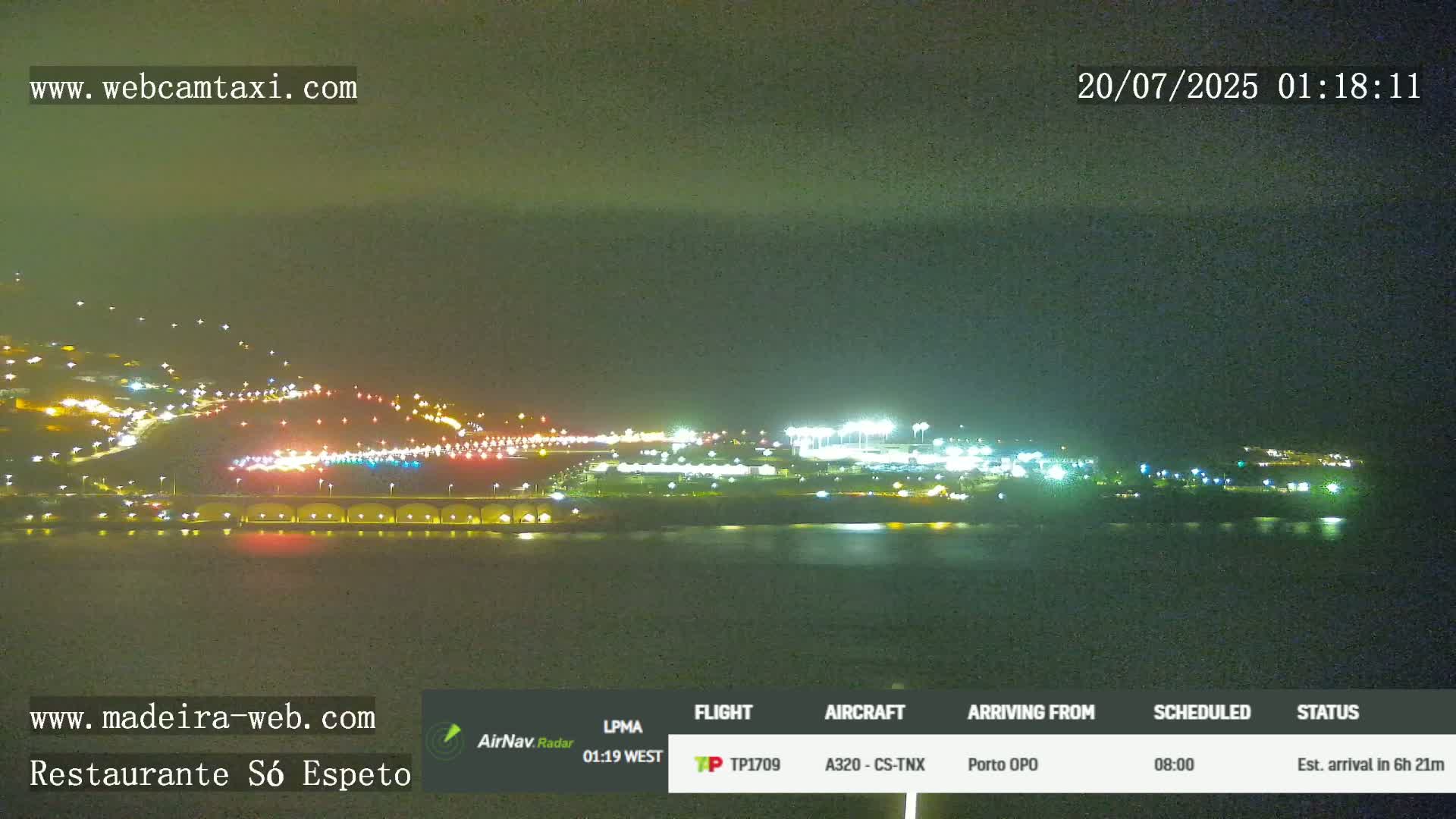 Funchal Cristiano Ronaldo Madeira  International Airport Radio & Live Cam FNC/LPMA - Santa Cruz, Madeira, Portugal