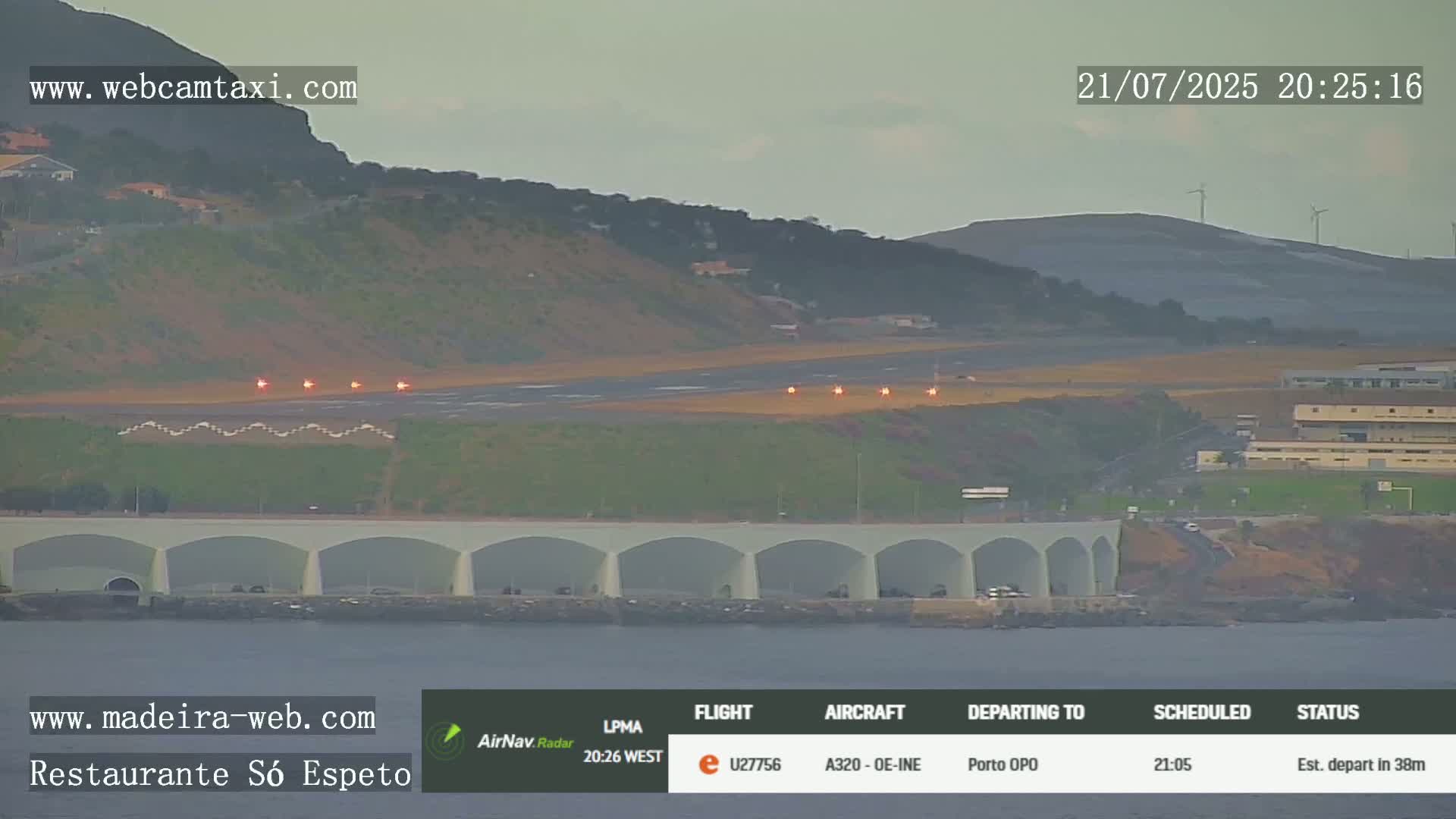 Funchal Cristiano Ronaldo Madeira  International Airport Radio & Live Cam FNC/LPMA - Santa Cruz, Madeira, Portugal