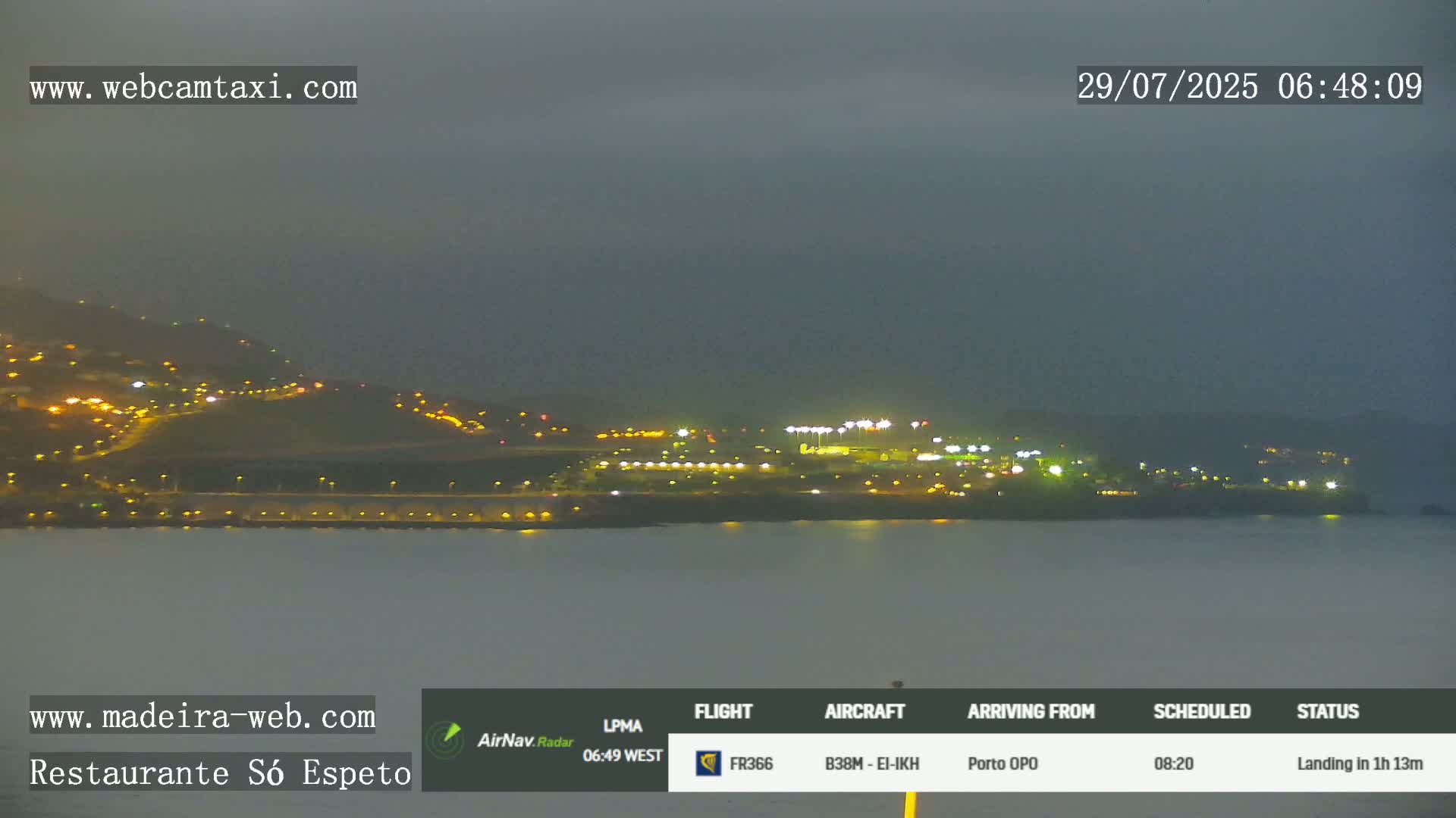 Funchal Cristiano Ronaldo Madeira  International Airport Radio & Live Cam FNC/LPMA - Santa Cruz, Madeira, Portugal