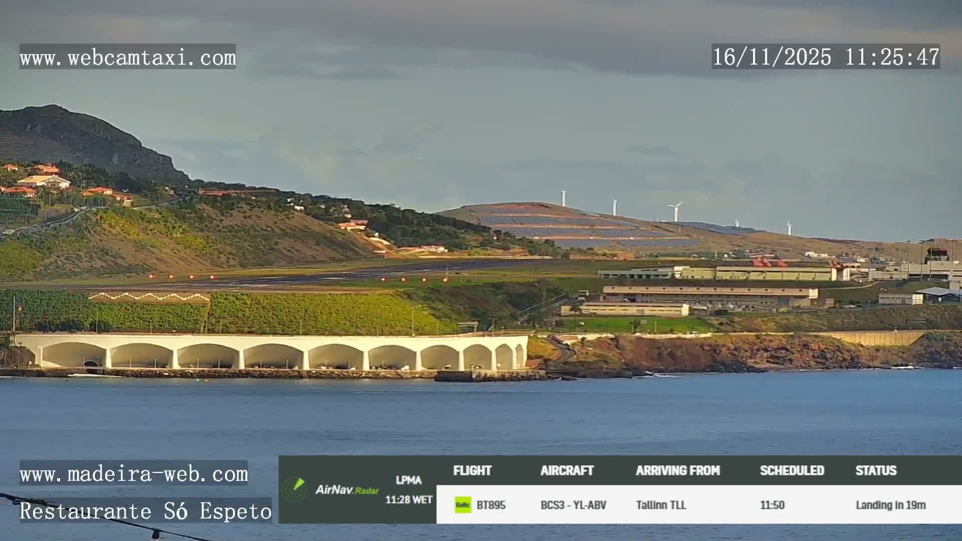 Funchal Cristiano Ronaldo Madeira  International Airport Radio & Live Cam from Gaula  FNC/LPMA - Gaula, Madeira, Portugal