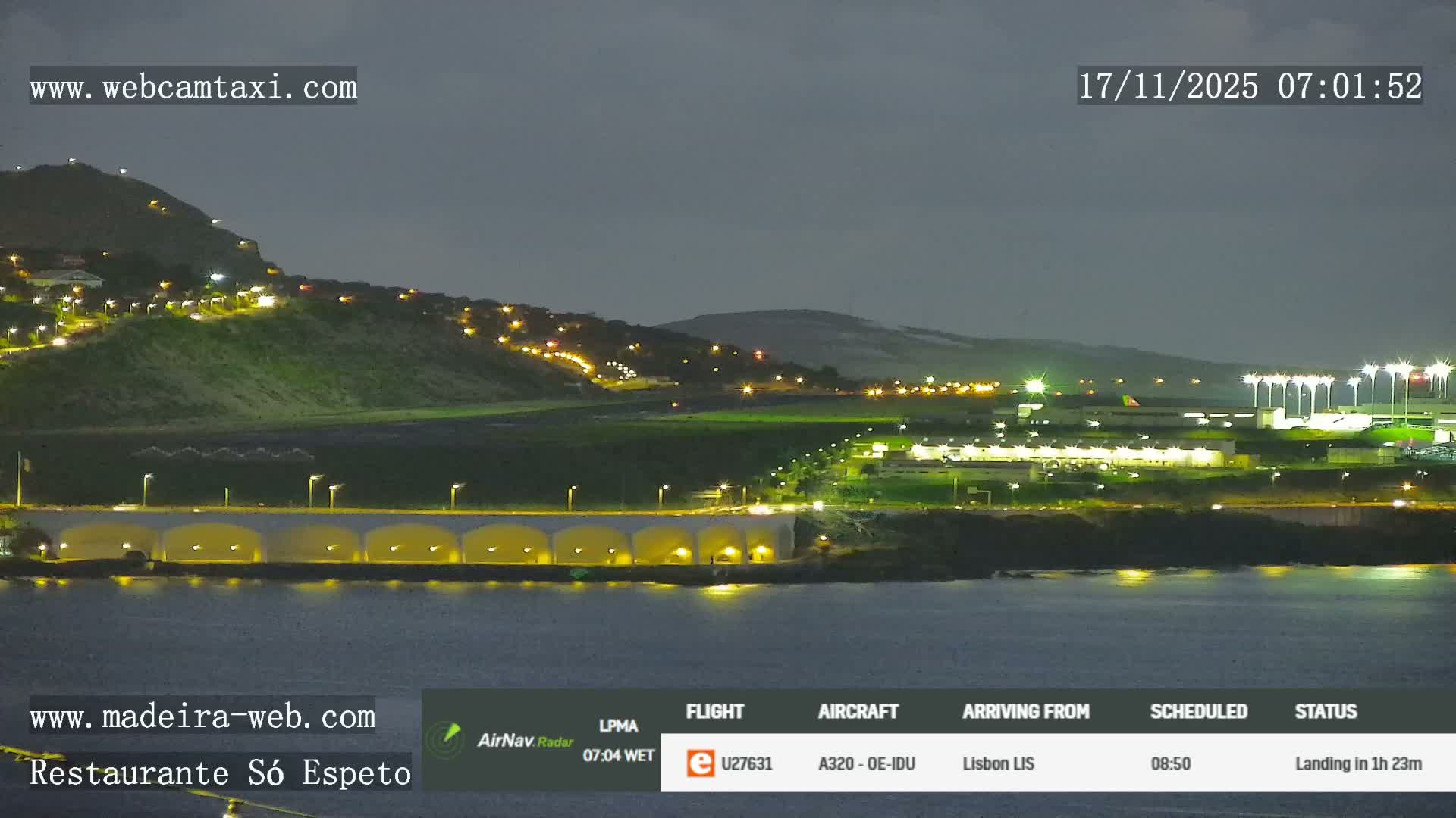 Funchal Cristiano Ronaldo Madeira  International Airport Radio & Live Cam from Gaula  FNC/LPMA - Gaula, Madeira, Portugal