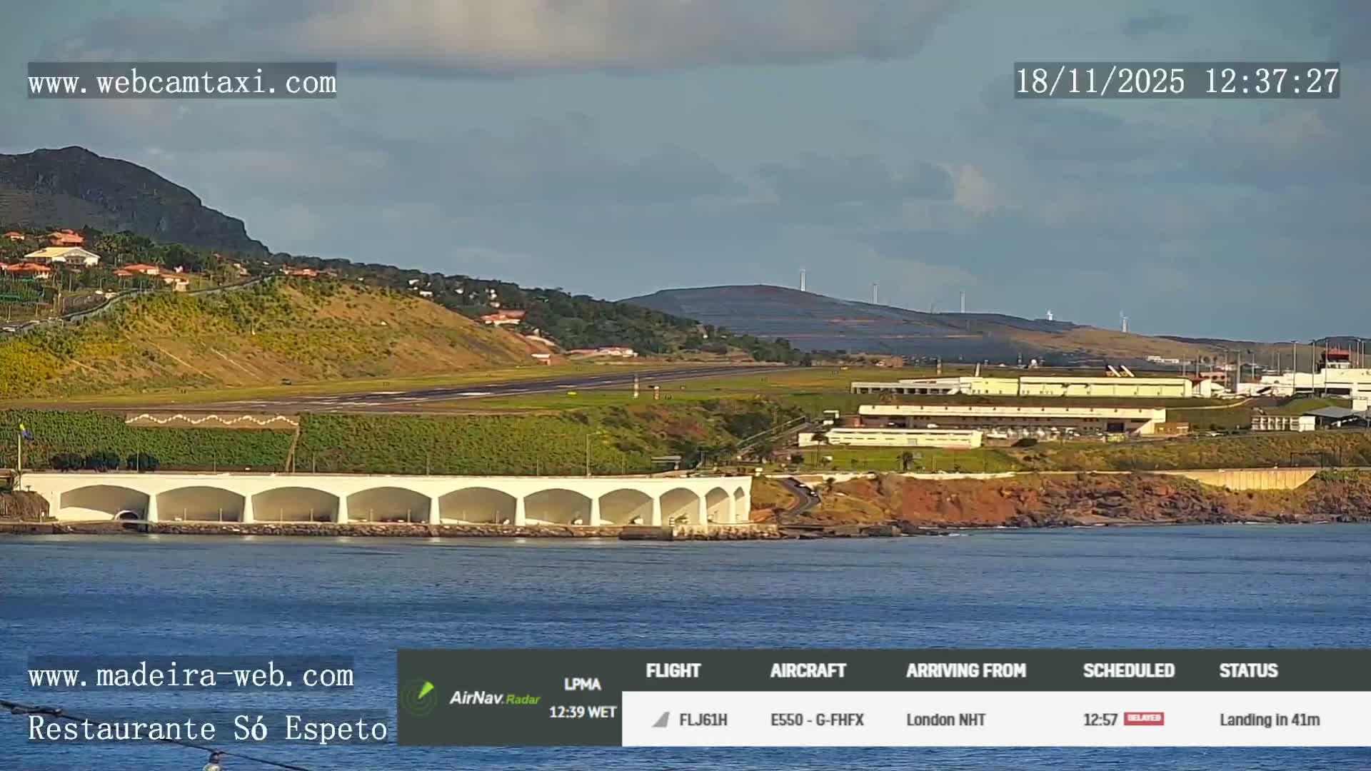 Funchal Cristiano Ronaldo Madeira  International Airport Radio & Live Cam from Gaula  FNC/LPMA - Gaula, Madeira, Portugal