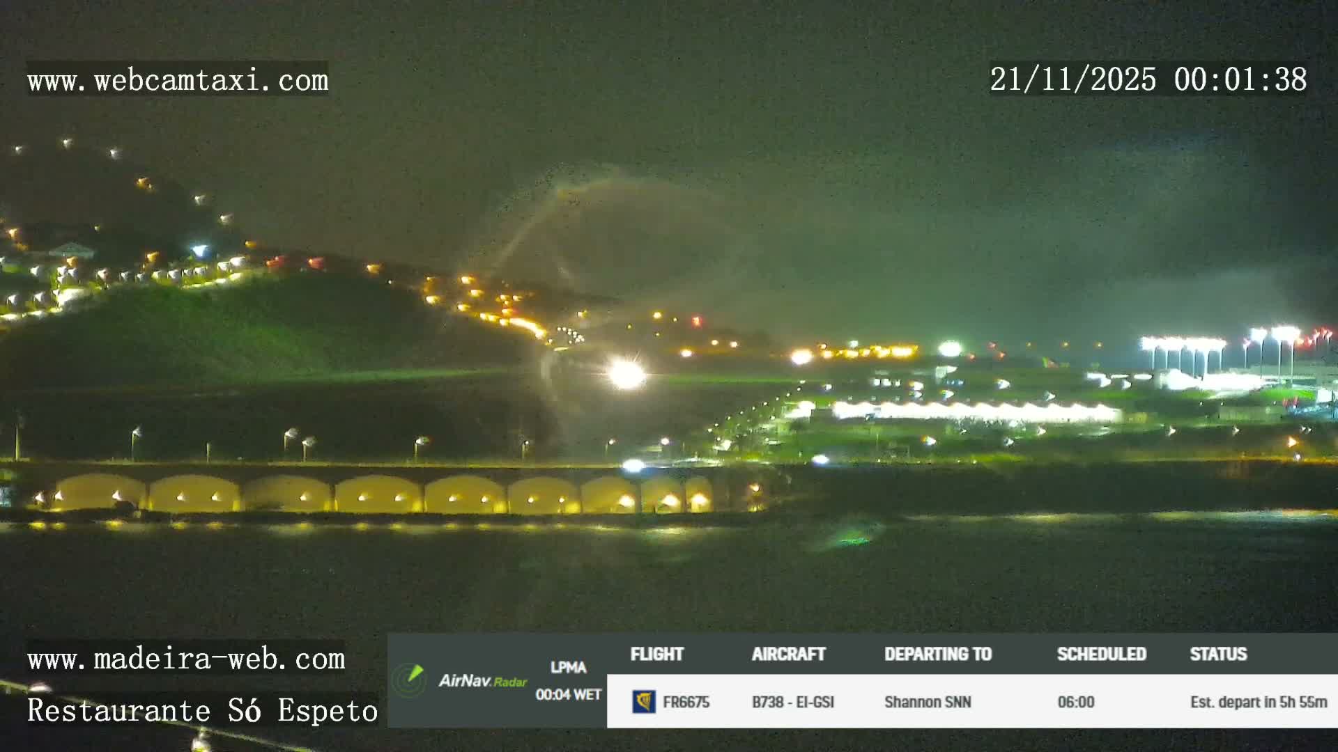 Funchal Cristiano Ronaldo Madeira  International Airport Radio & Live Cam from Gaula  FNC/LPMA - Gaula, Madeira, Portugal