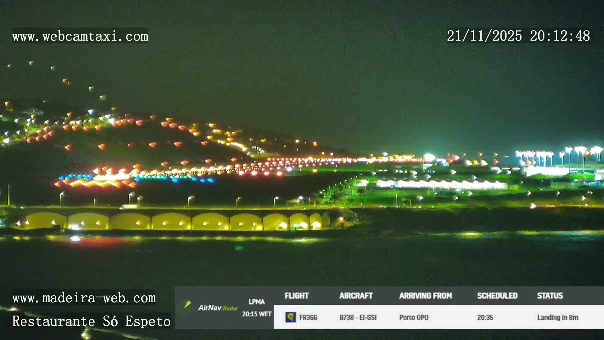 Funchal Cristiano Ronaldo Madeira  International Airport Radio & Live Cam from Gaula  FNC/LPMA - Gaula, Madeira, Portugal