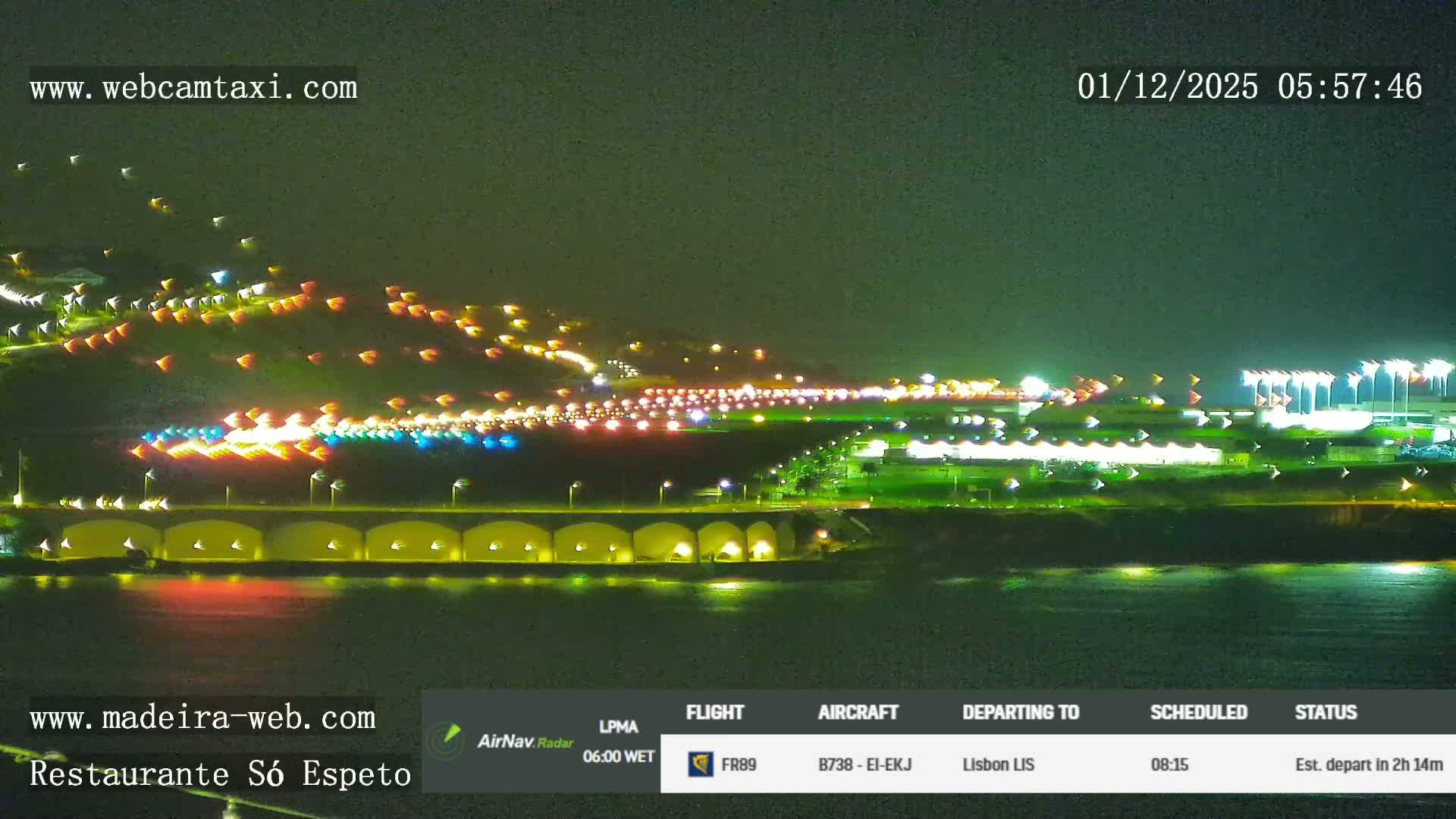 Funchal Cristiano Ronaldo Madeira  International Airport Radio & Live Cam from Gaula  FNC/LPMA - Gaula, Madeira, Portugal