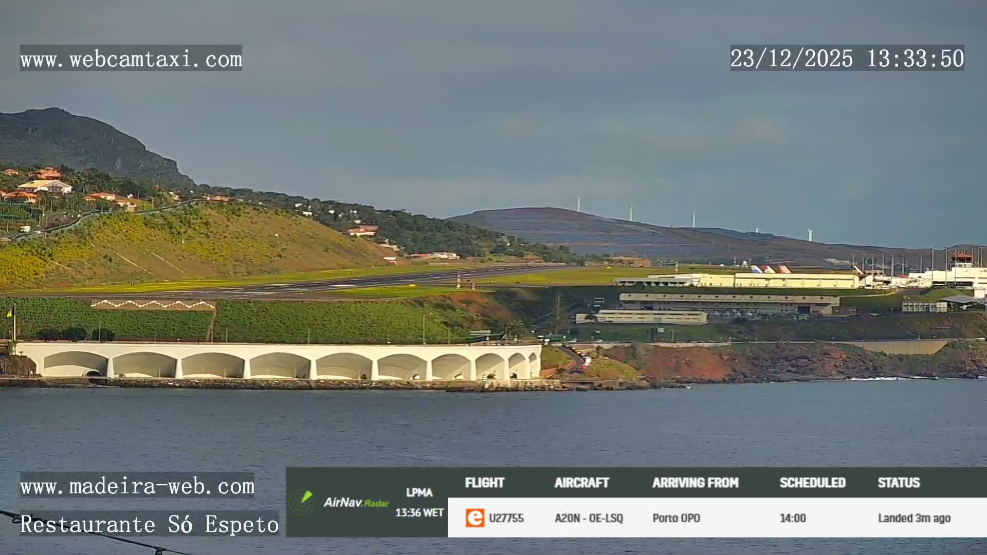 Funchal Cristiano Ronaldo Madeira  International Airport Radio & Live Cam from Gaula  FNC/LPMA - Gaula, Madeira, Portugal