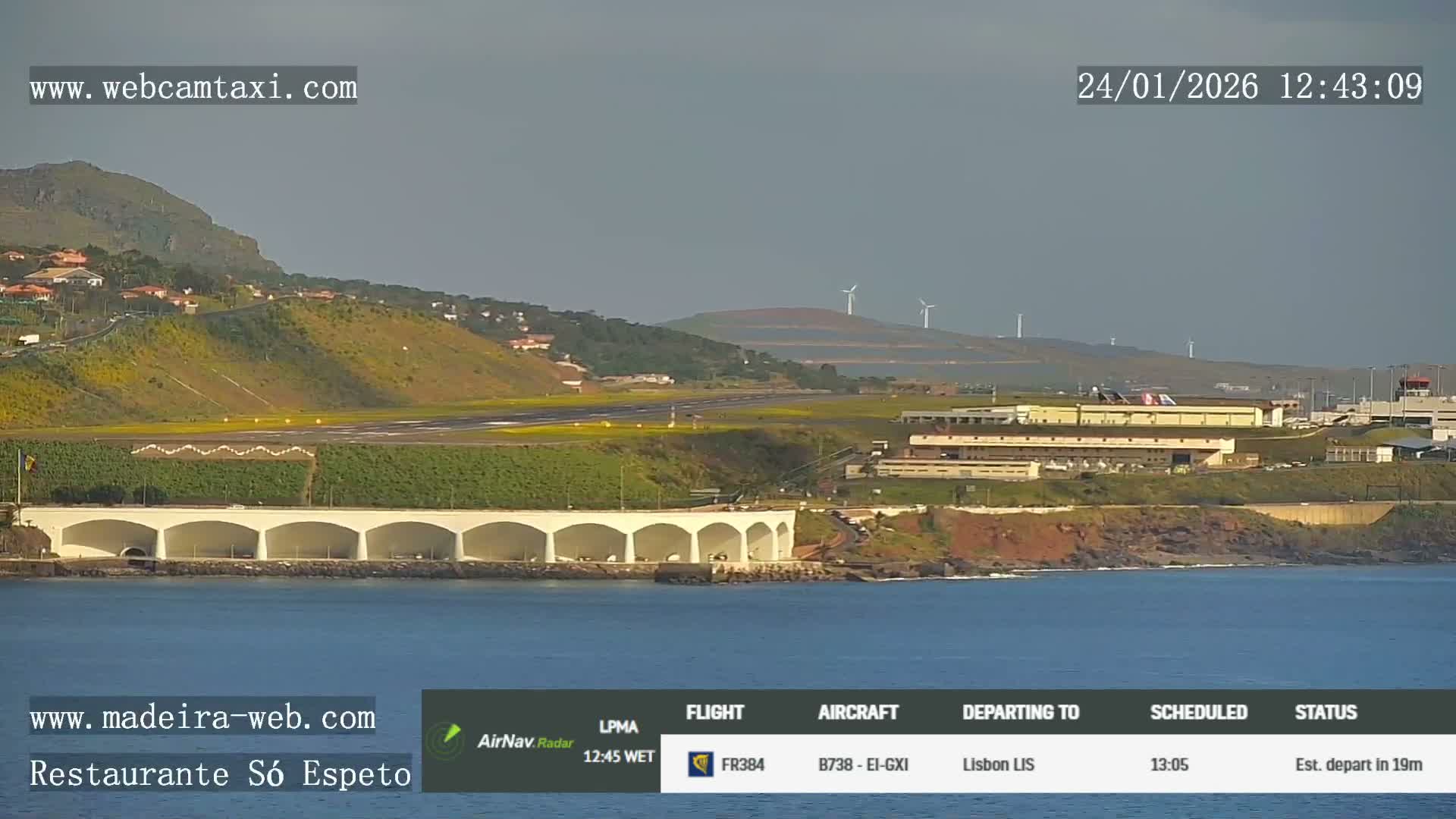 Funchal Cristiano Ronaldo Madeira  International Airport Radio & Live Cam from Gaula  FNC/LPMA - Gaula, Madeira, Portugal