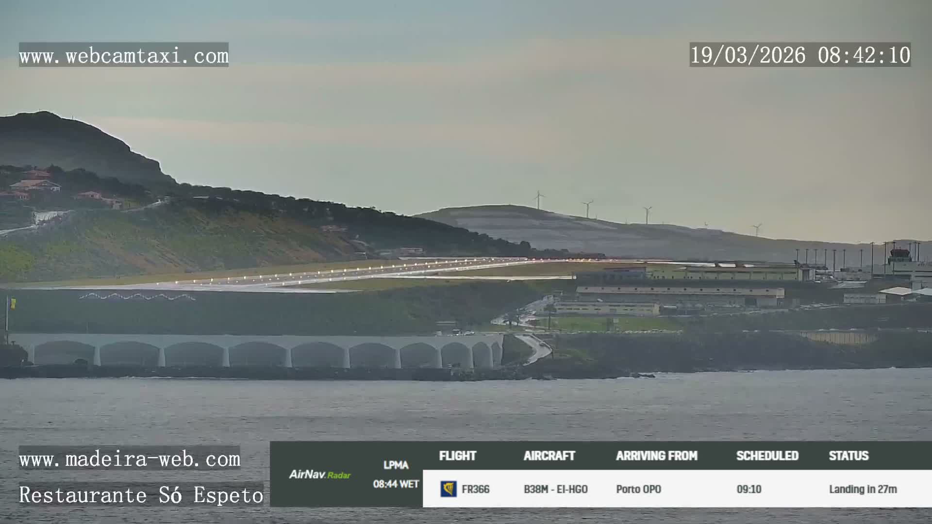 Funchal Cristiano Ronaldo Madeira  International Airport Radio & Live Cam from Gaula  FNC/LPMA - Gaula, Madeira, Portugal