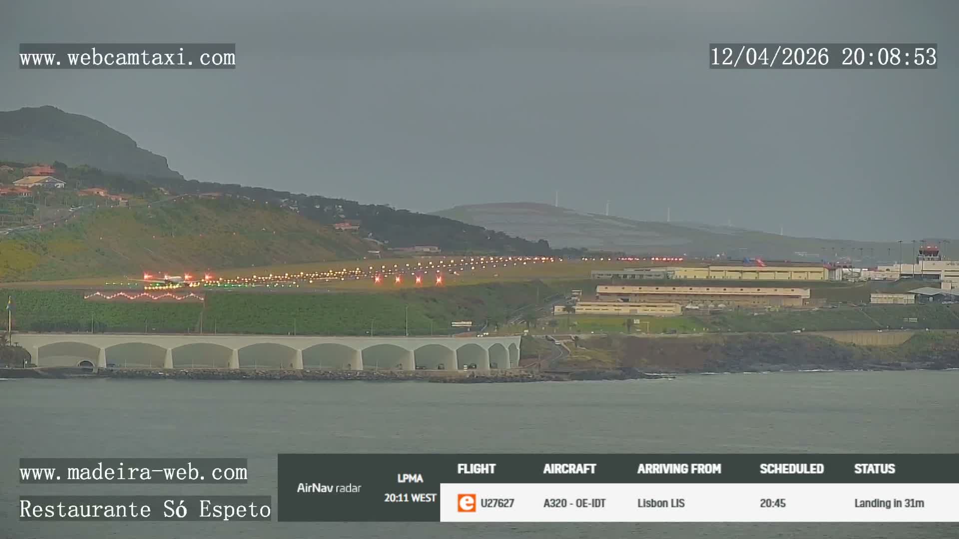Funchal Cristiano Ronaldo Madeira  International Airport Radio & Live Cam from Gaula  FNC/LPMA - Gaula, Madeira, Portugal