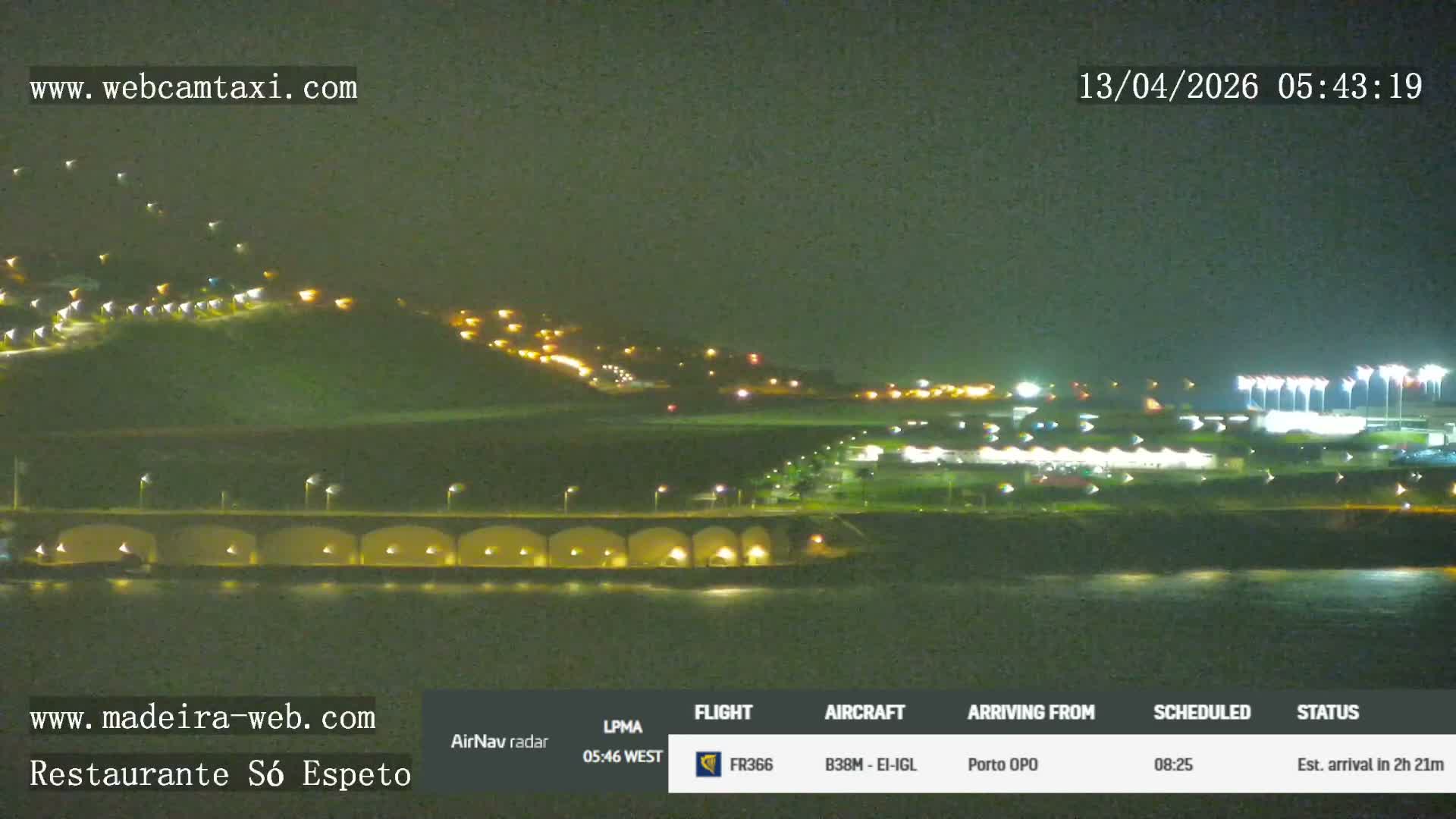 Funchal Cristiano Ronaldo Madeira  International Airport Radio & Live Cam from Gaula  FNC/LPMA - Gaula, Madeira, Portugal
