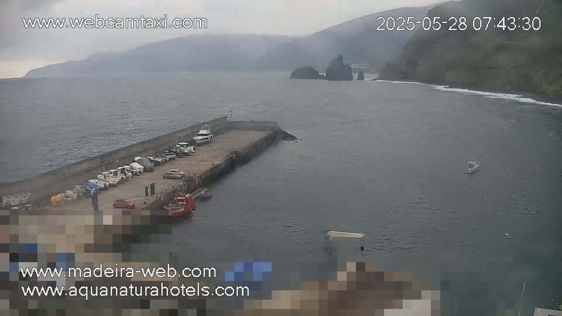 Porto Moniz & Sexial City  PTZ Live Cam - Porto Moniz, Madeira, Portugal