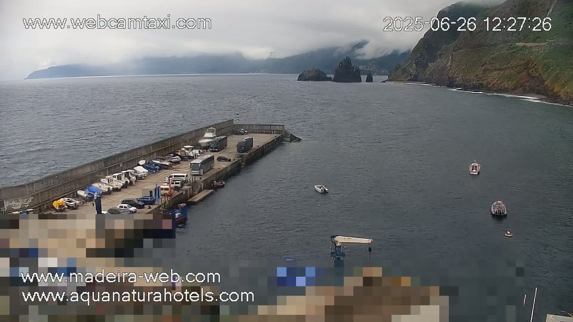 Porto Moniz & Sexial City  PTZ Live Cam - Porto Moniz, Madeira, Portugal