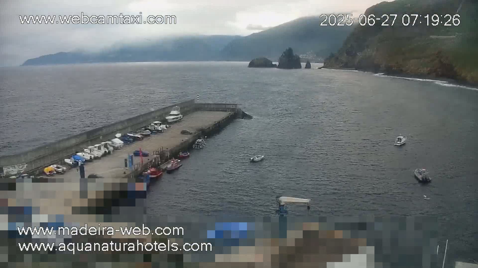 Porto Moniz & Sexial City  PTZ Live Cam - Porto Moniz, Madeira, Portugal