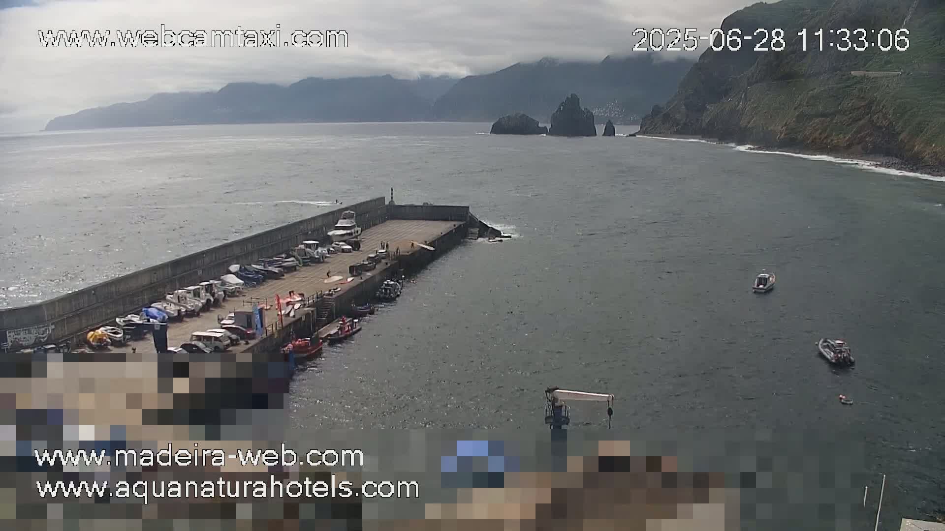 Porto Moniz & Sexial City  PTZ Live Cam - Porto Moniz, Madeira, Portugal