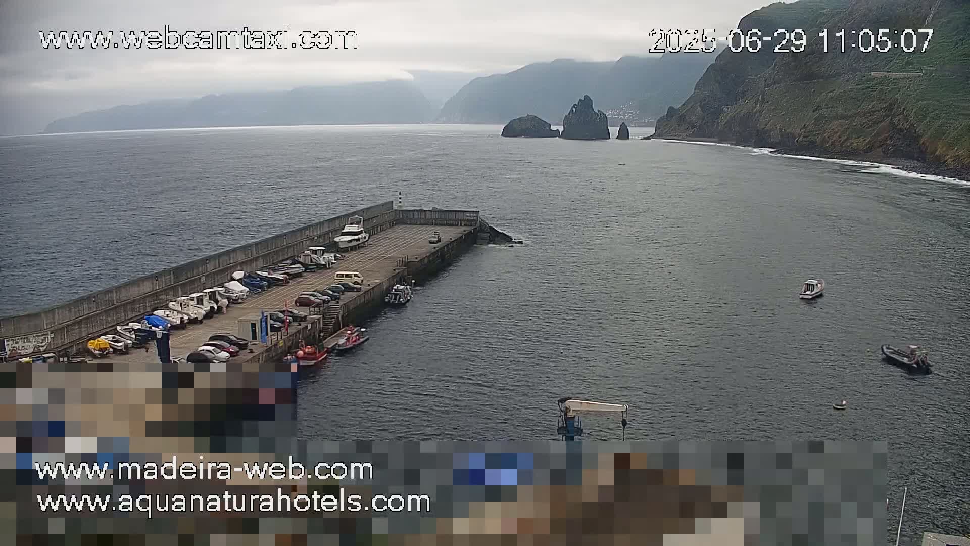 Porto Moniz & Sexial City  PTZ Live Cam - Porto Moniz, Madeira, Portugal