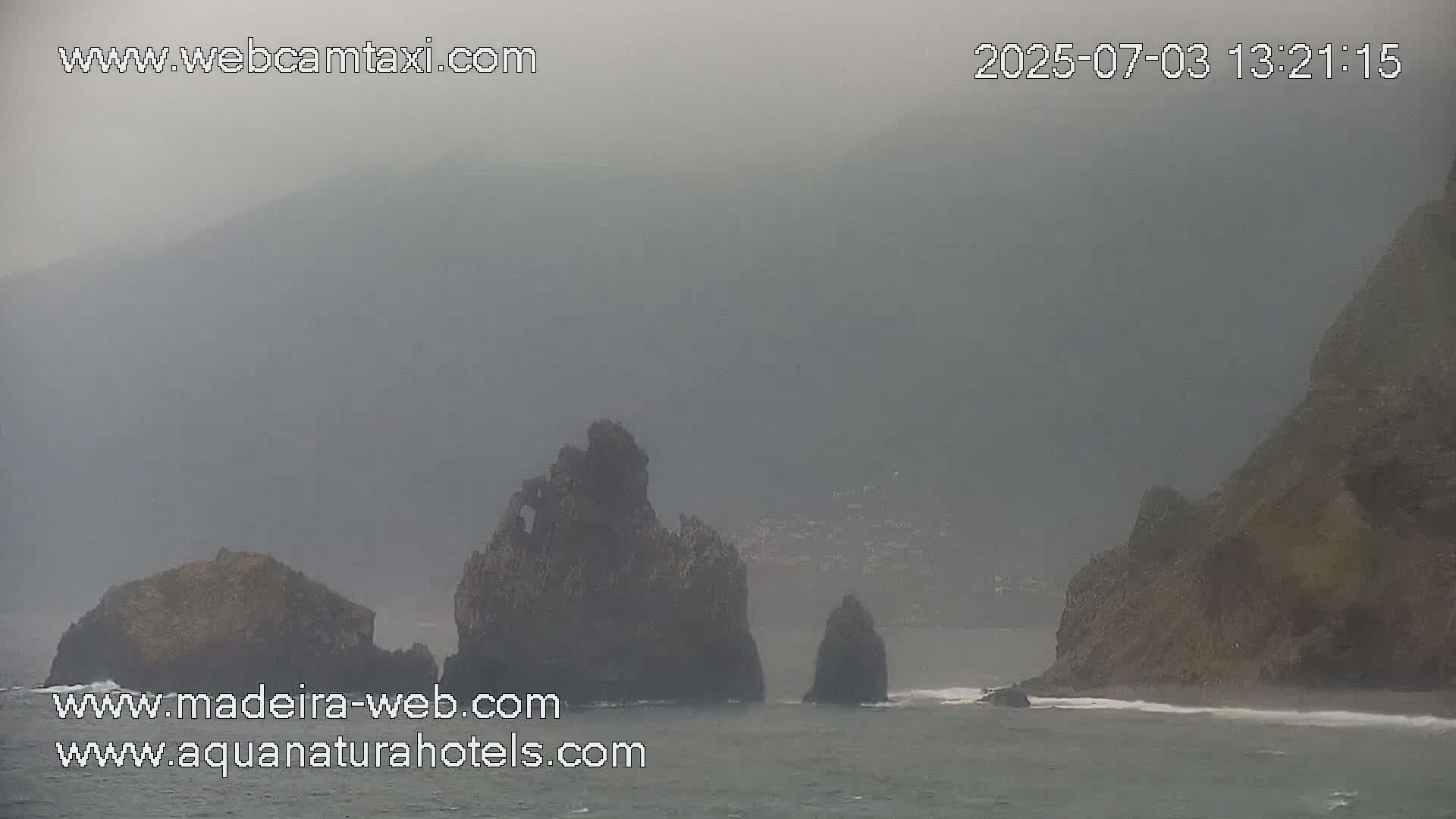 Porto Moniz & Sexial City  PTZ Live Cam - Porto Moniz, Madeira, Portugal
