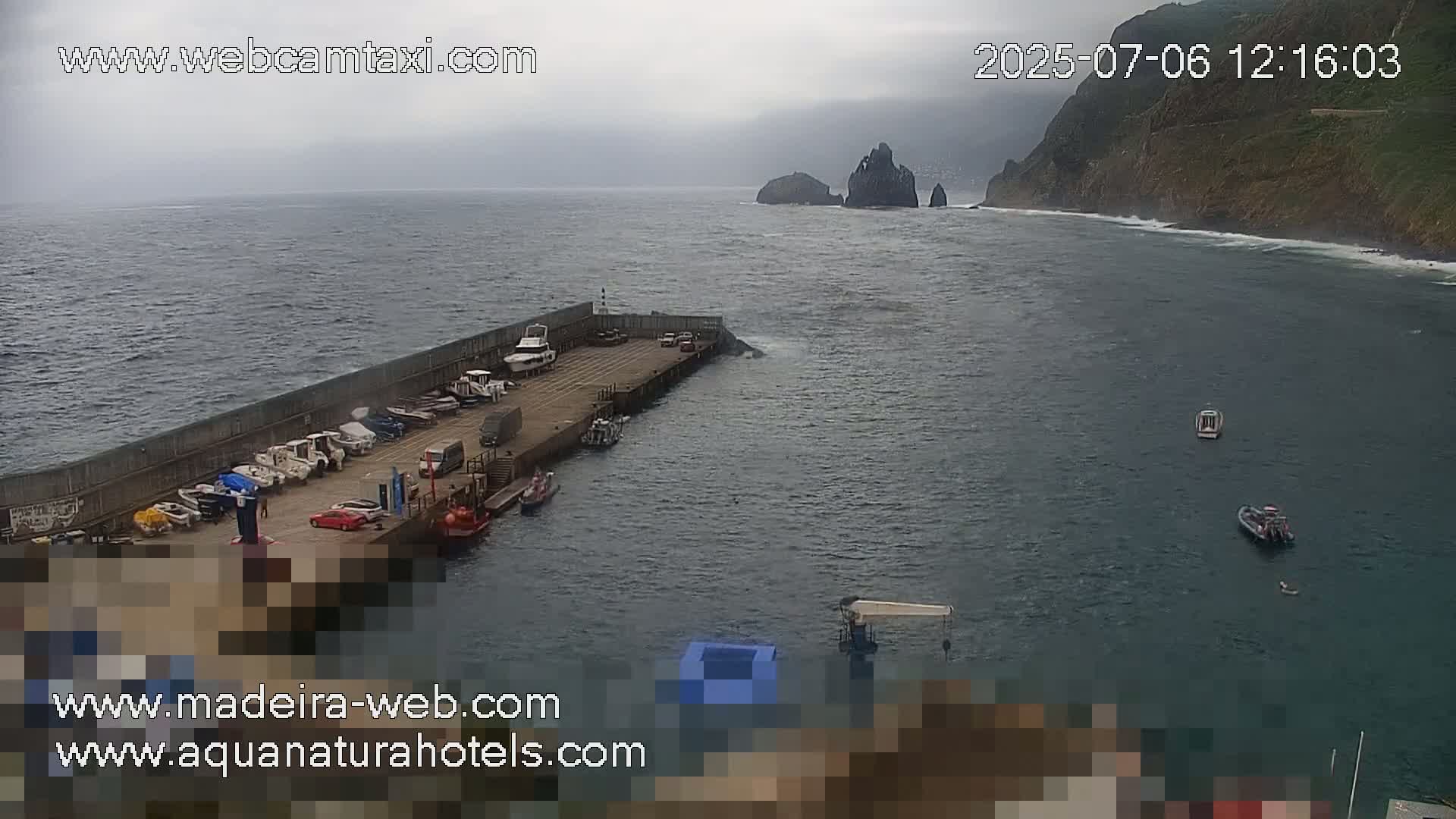 Porto Moniz & Sexial City  PTZ Live Cam - Porto Moniz, Madeira, Portugal