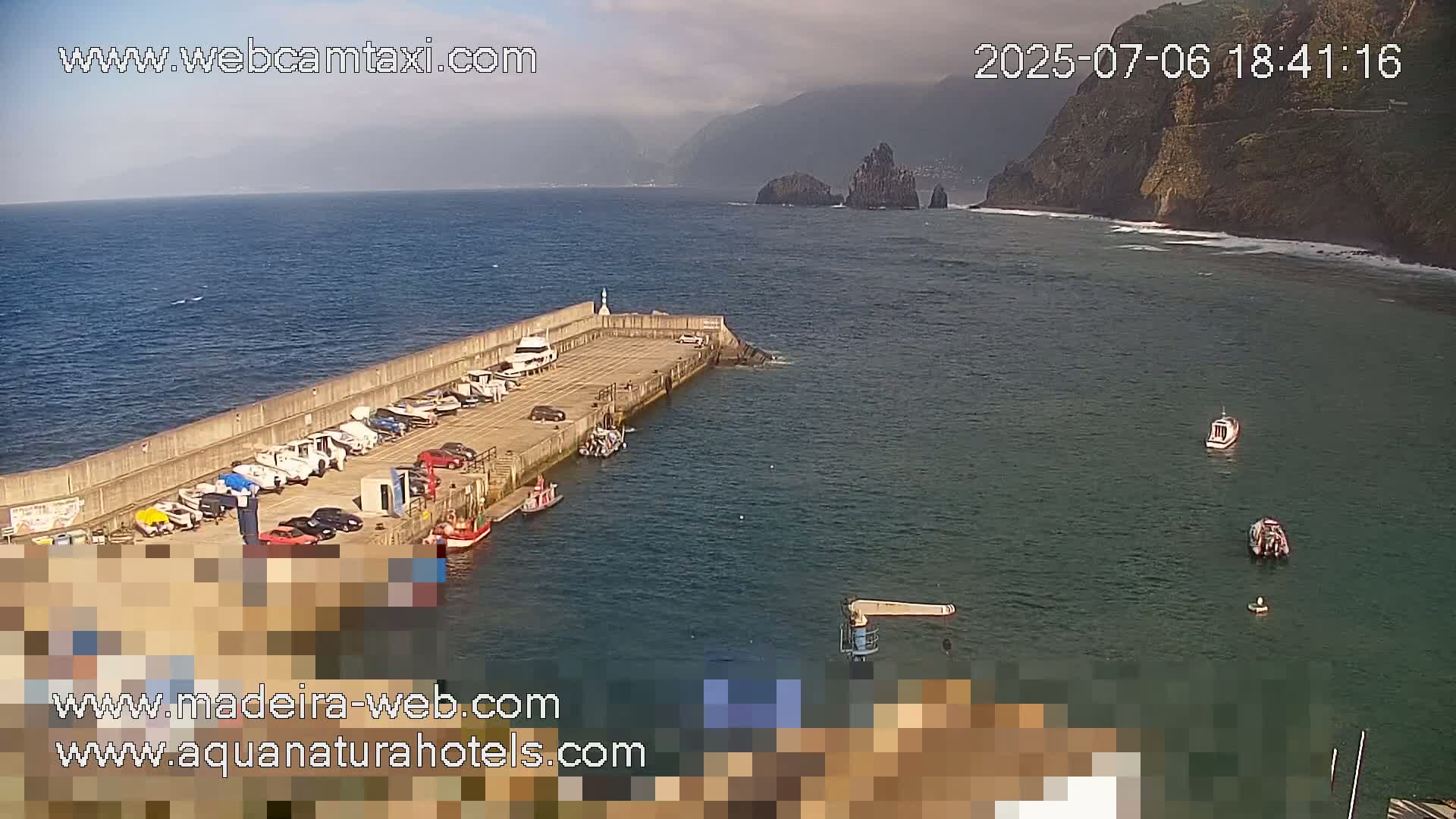 Porto Moniz & Sexial City  PTZ Live Cam - Porto Moniz, Madeira, Portugal