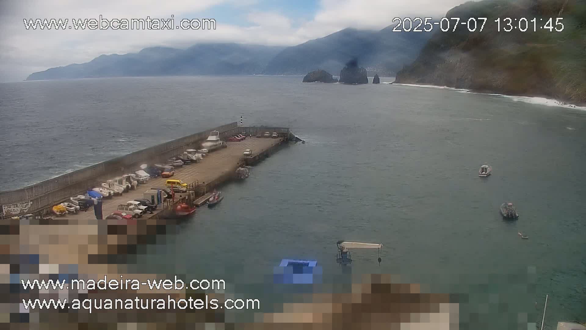 Porto Moniz & Sexial City  PTZ Live Cam - Porto Moniz, Madeira, Portugal