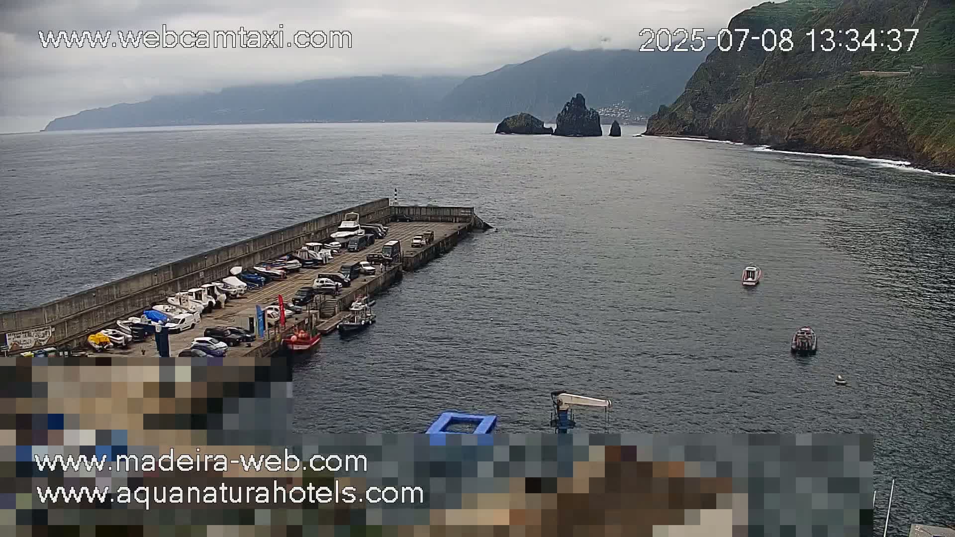 Porto Moniz & Sexial City  PTZ Live Cam - Porto Moniz, Madeira, Portugal