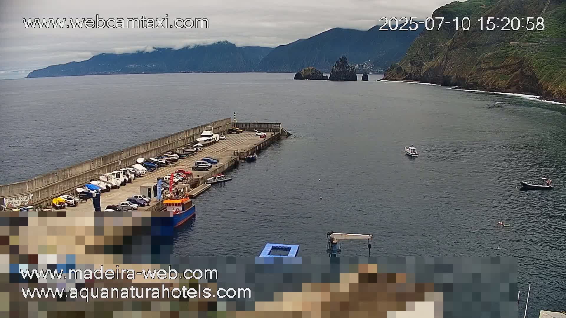 Porto Moniz & Sexial City  PTZ Live Cam - Porto Moniz, Madeira, Portugal