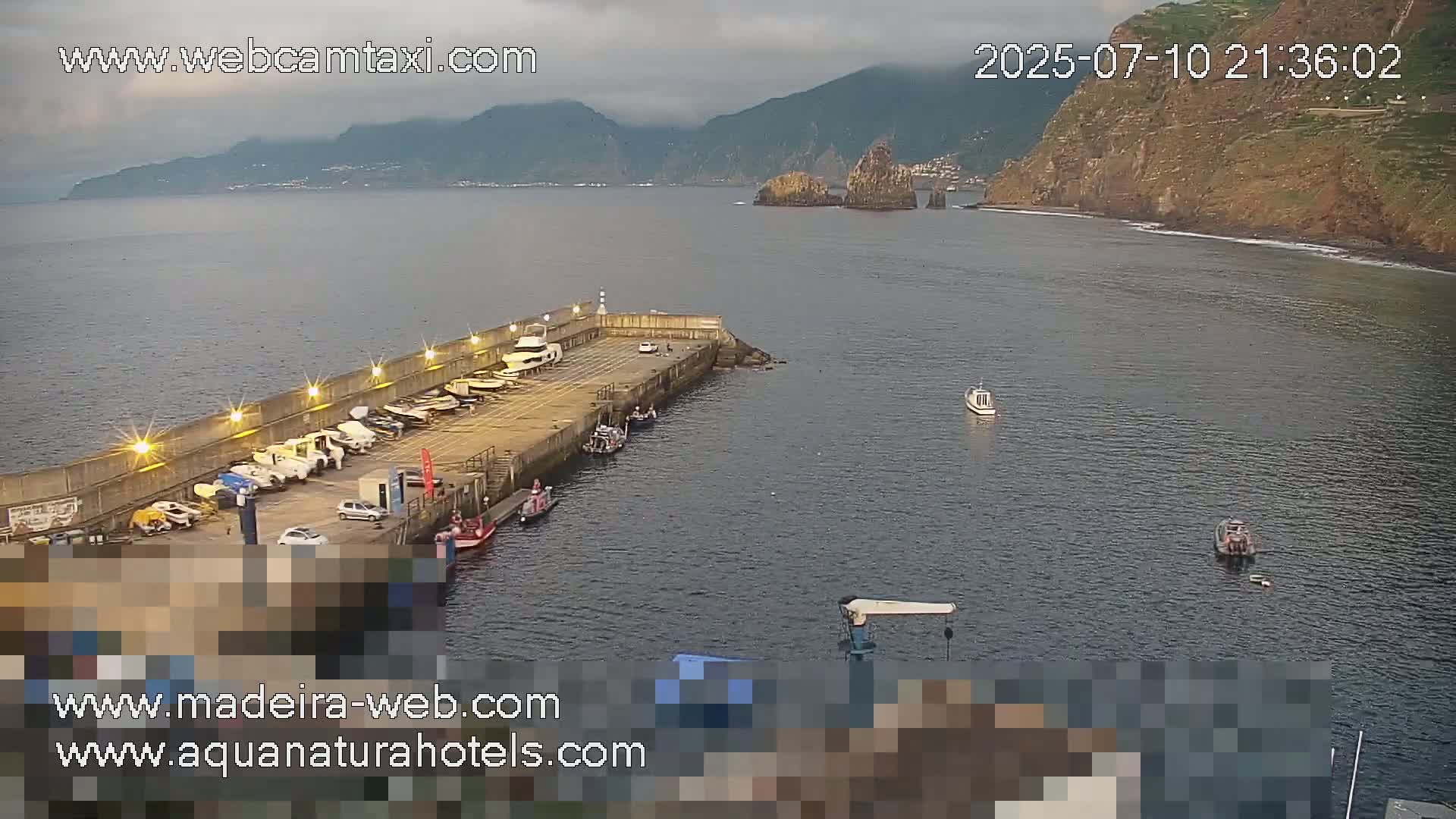 Porto Moniz & Sexial City  PTZ Live Cam - Porto Moniz, Madeira, Portugal