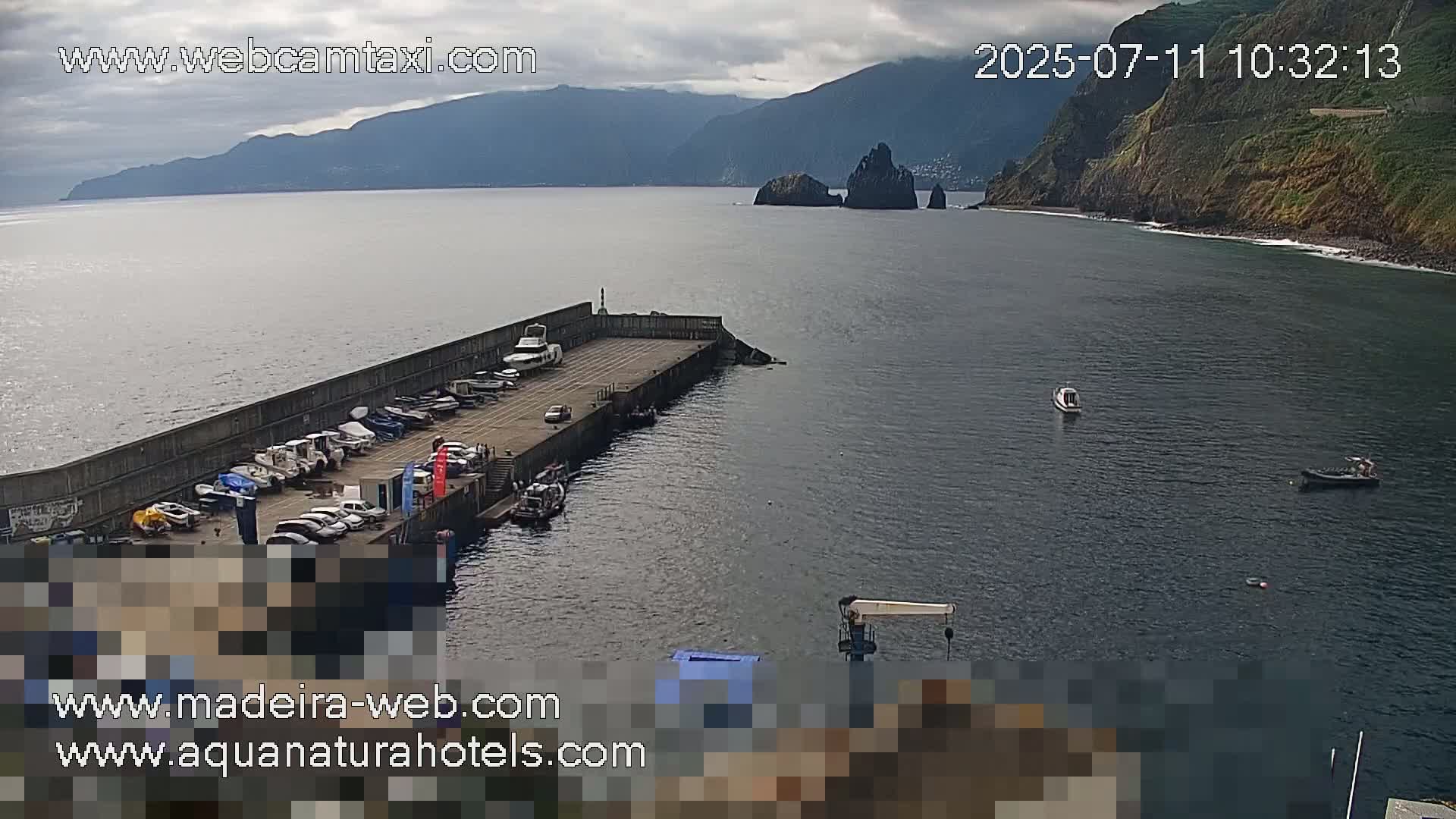 Porto Moniz & Sexial City  PTZ Live Cam - Porto Moniz, Madeira, Portugal