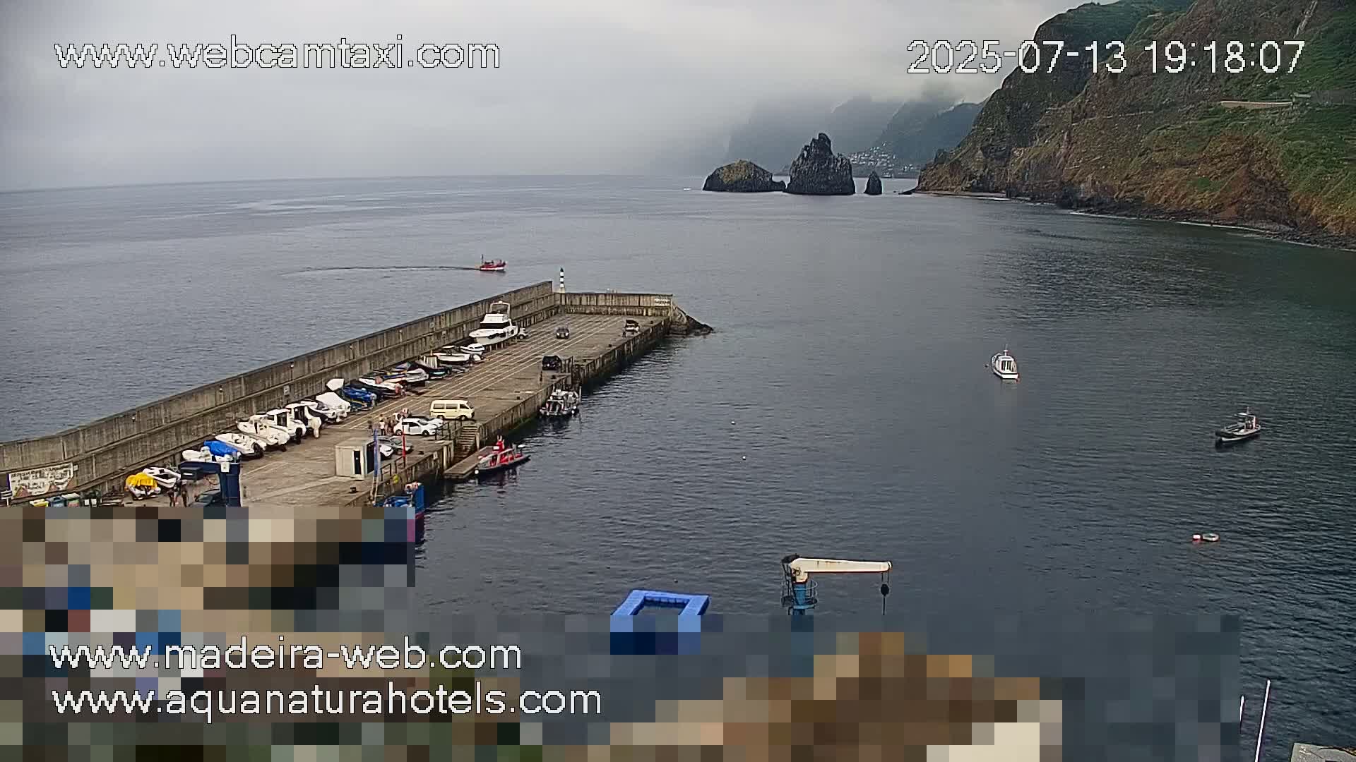 Porto Moniz & Sexial City  PTZ Live Cam - Porto Moniz, Madeira, Portugal