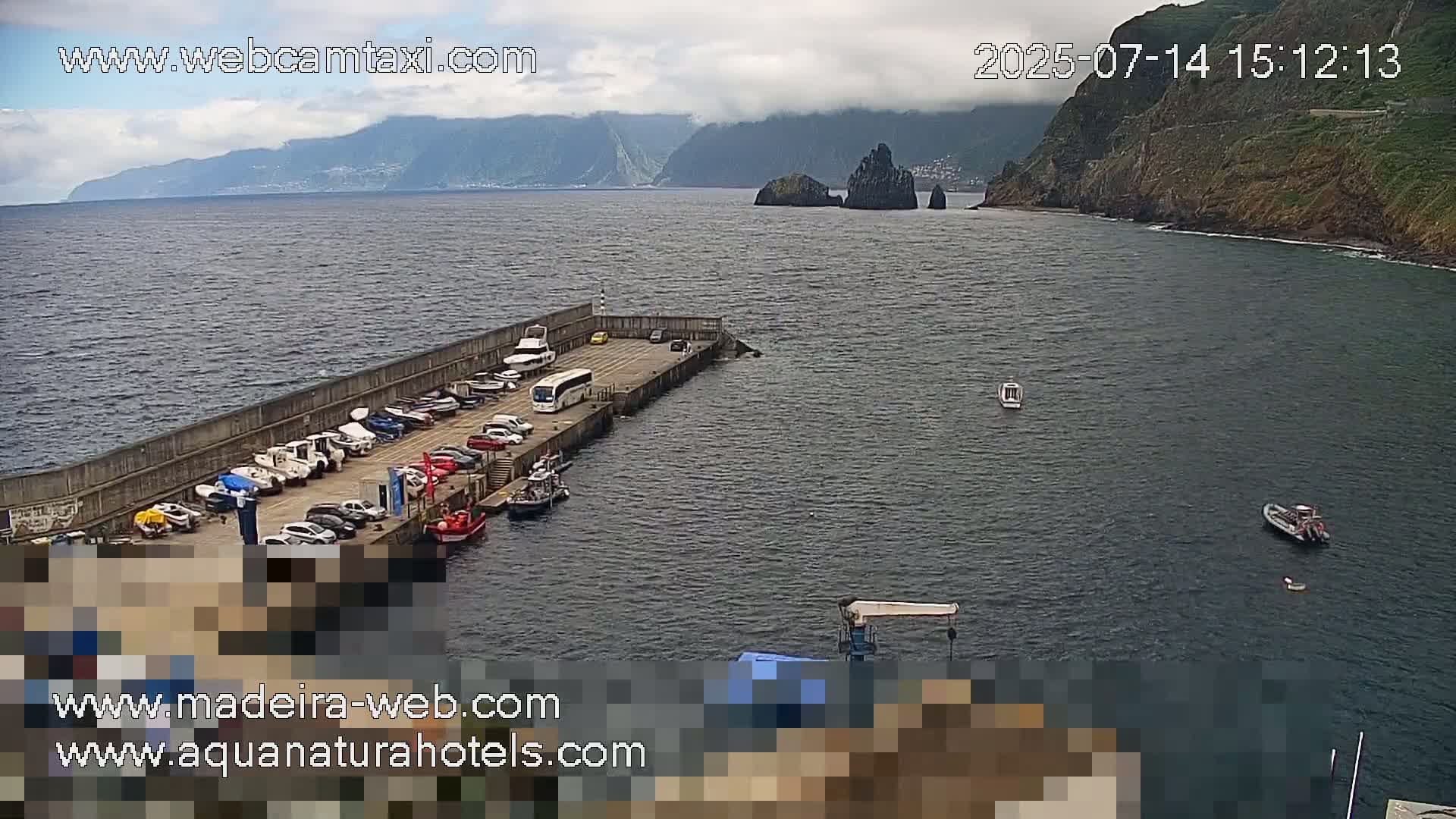 Porto Moniz & Sexial City  PTZ Live Cam - Porto Moniz, Madeira, Portugal