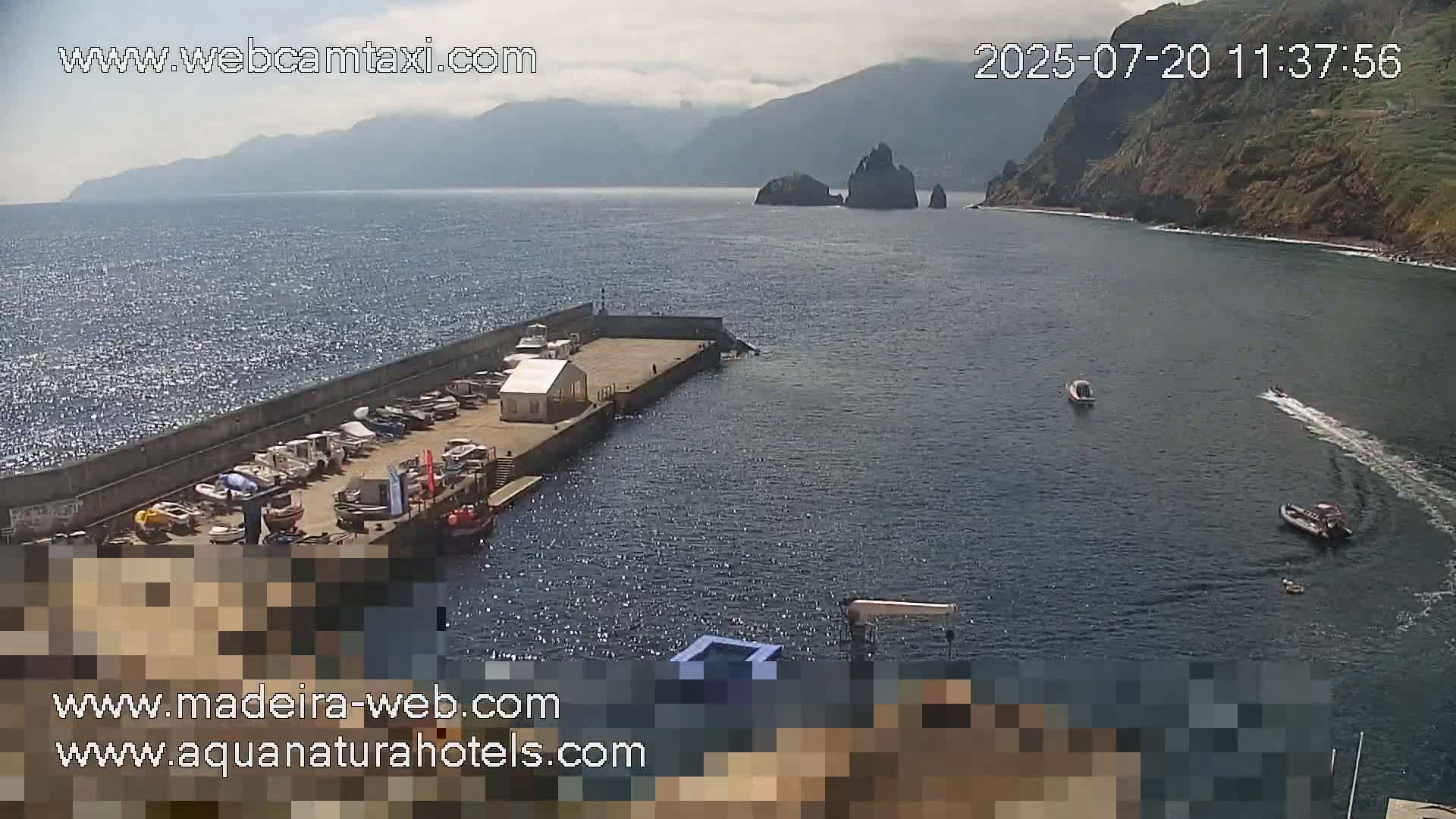 Porto Moniz & Sexial City  PTZ Live Cam - Porto Moniz, Madeira, Portugal