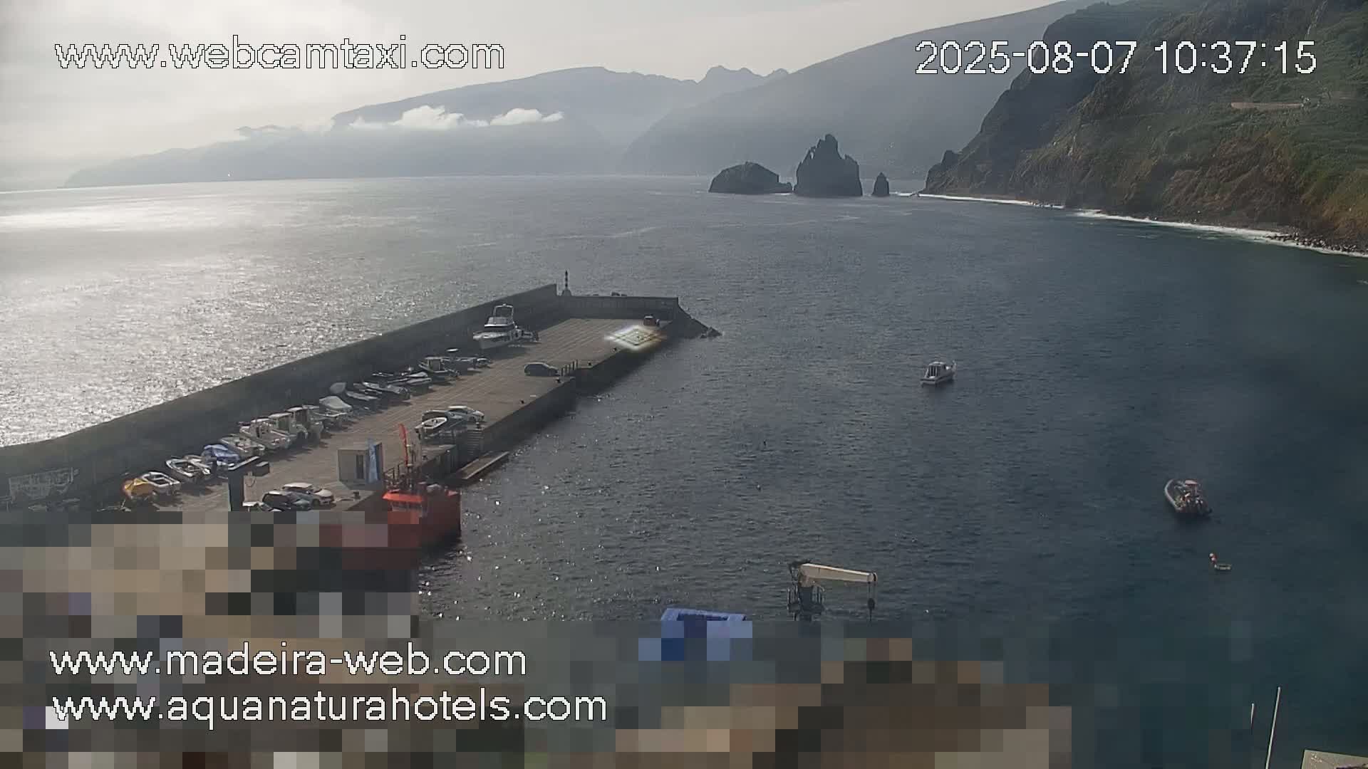 Porto Moniz & Sexial City  PTZ Live Cam - Porto Moniz, Madeira, Portugal