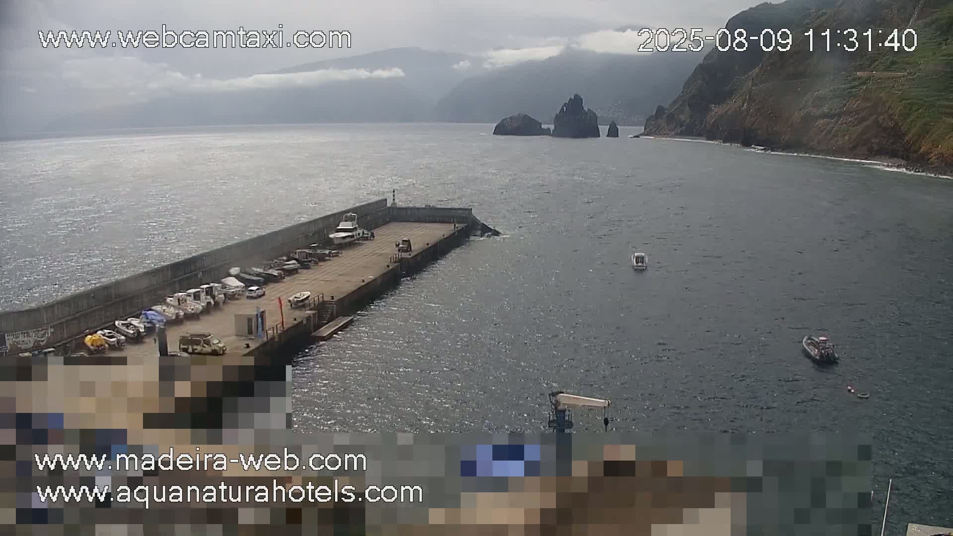 Porto Moniz & Sexial City  PTZ Live Cam - Porto Moniz, Madeira, Portugal