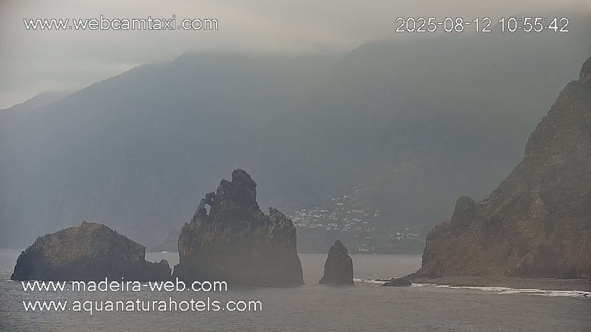 Porto Moniz & Sexial City  PTZ Live Cam - Porto Moniz, Madeira, Portugal