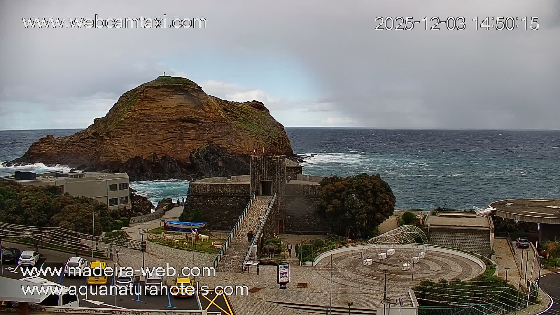 Porto Moniz & Sexial City  PTZ Live Cam - Porto Moniz, Madeira, Portugal
