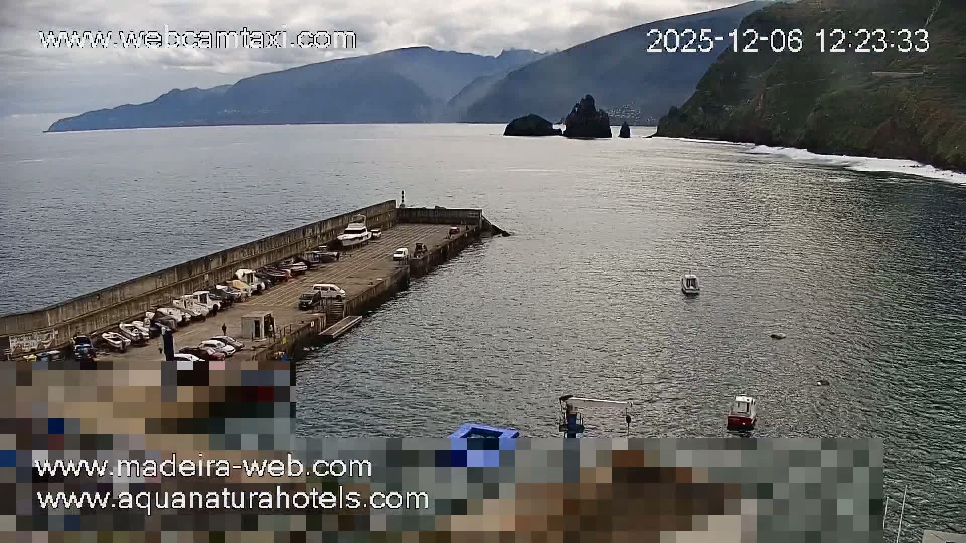 Porto Moniz & Sexial City  PTZ Live Cam - Porto Moniz, Madeira, Portugal