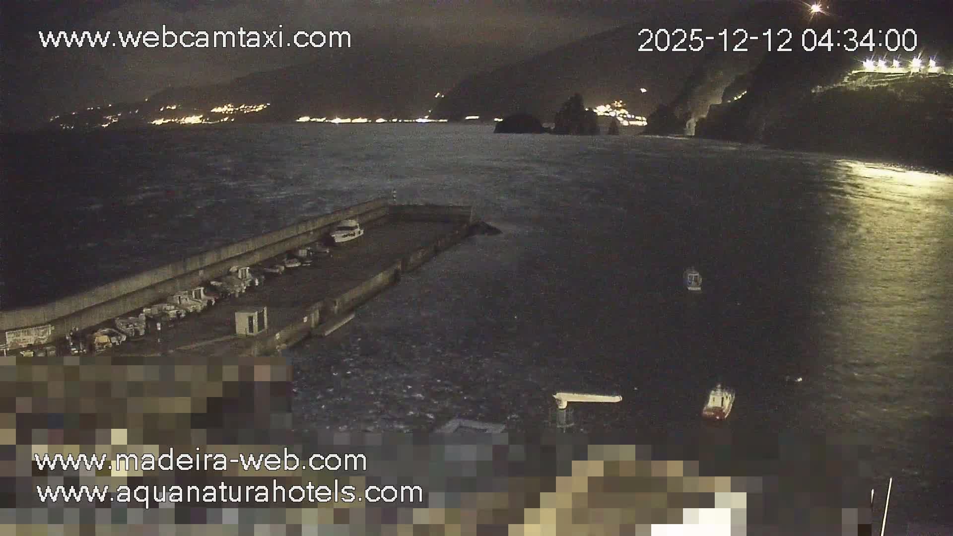 Porto Moniz & Sexial City  PTZ Live Cam - Porto Moniz, Madeira, Portugal