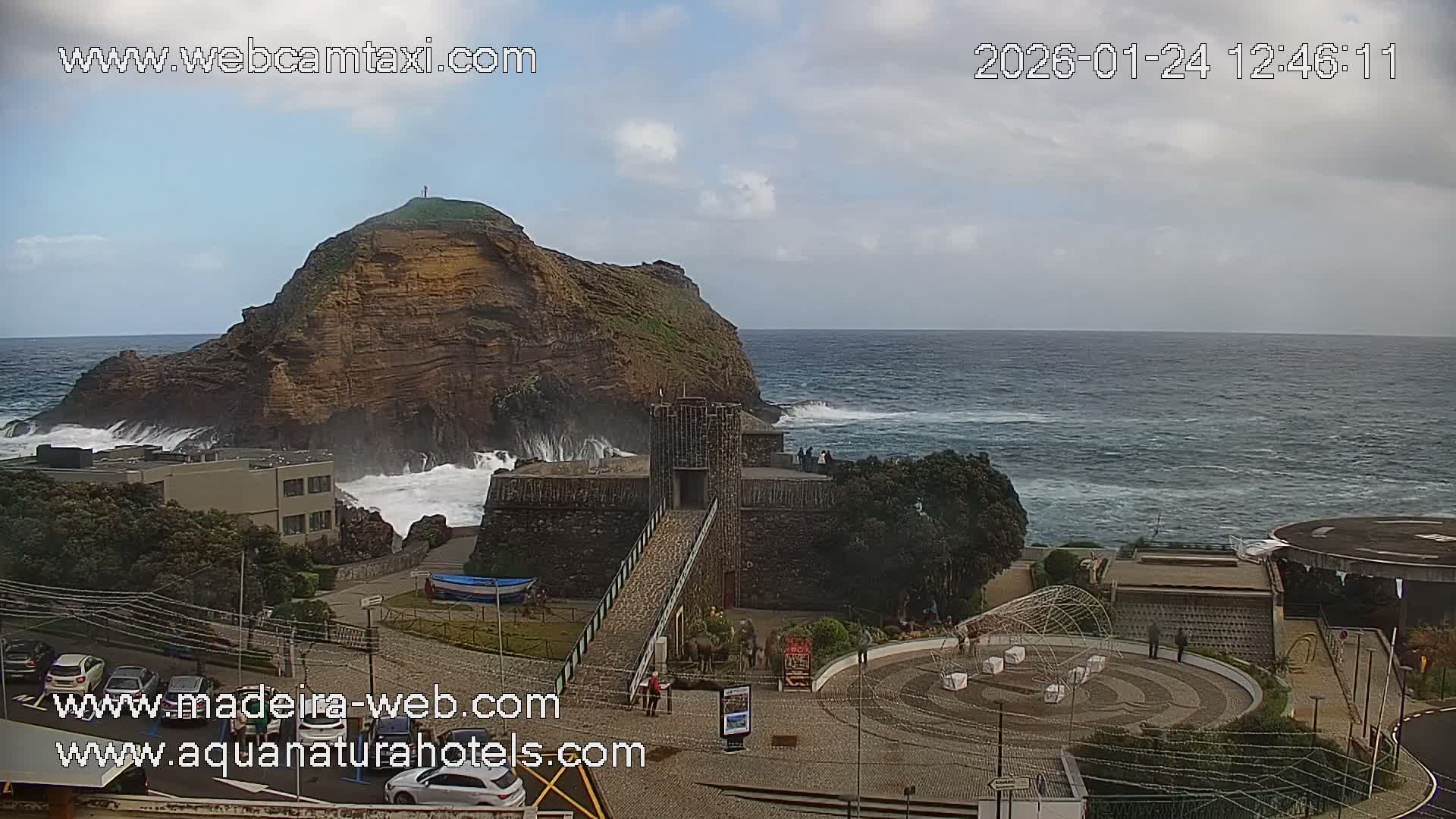 Porto Moniz & Sexial City  PTZ Live Cam - Porto Moniz, Madeira, Portugal