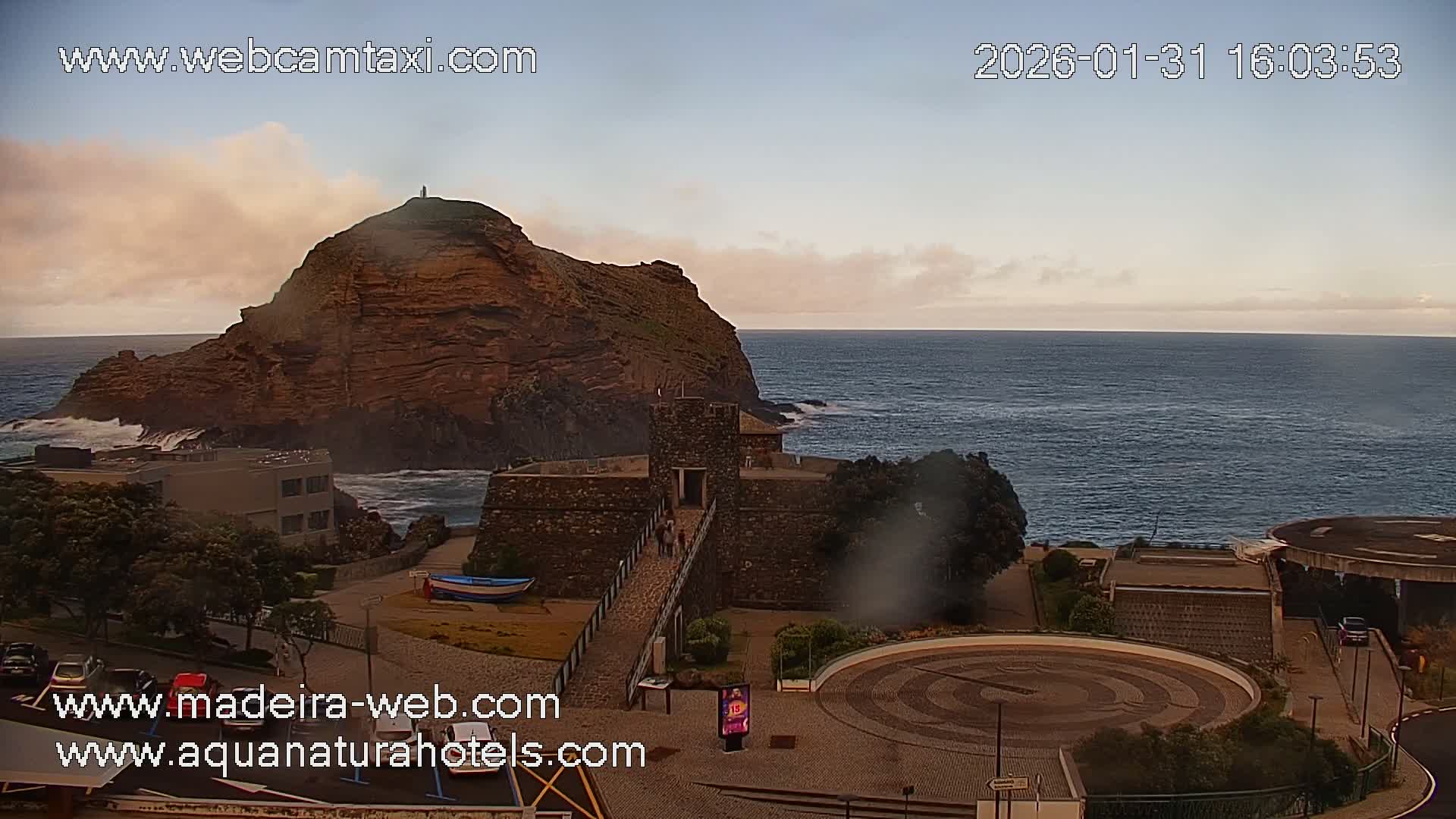 Porto Moniz & Sexial City  PTZ Live Cam - Porto Moniz, Madeira, Portugal