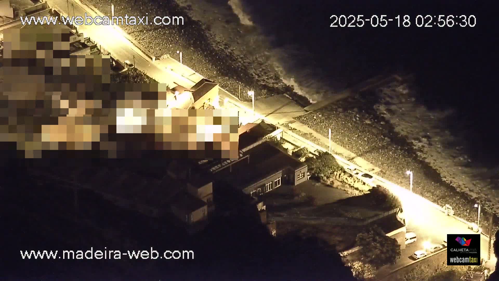 Paul do Mar Village from Faja da Ovelha Live Cam - Calheta, Madeira, Portugal