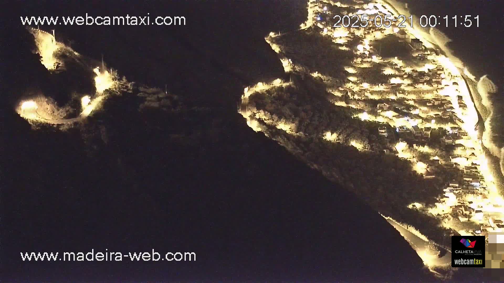 Paul do Mar Village from Faja da Ovelha Live Cam - Calheta, Madeira, Portugal