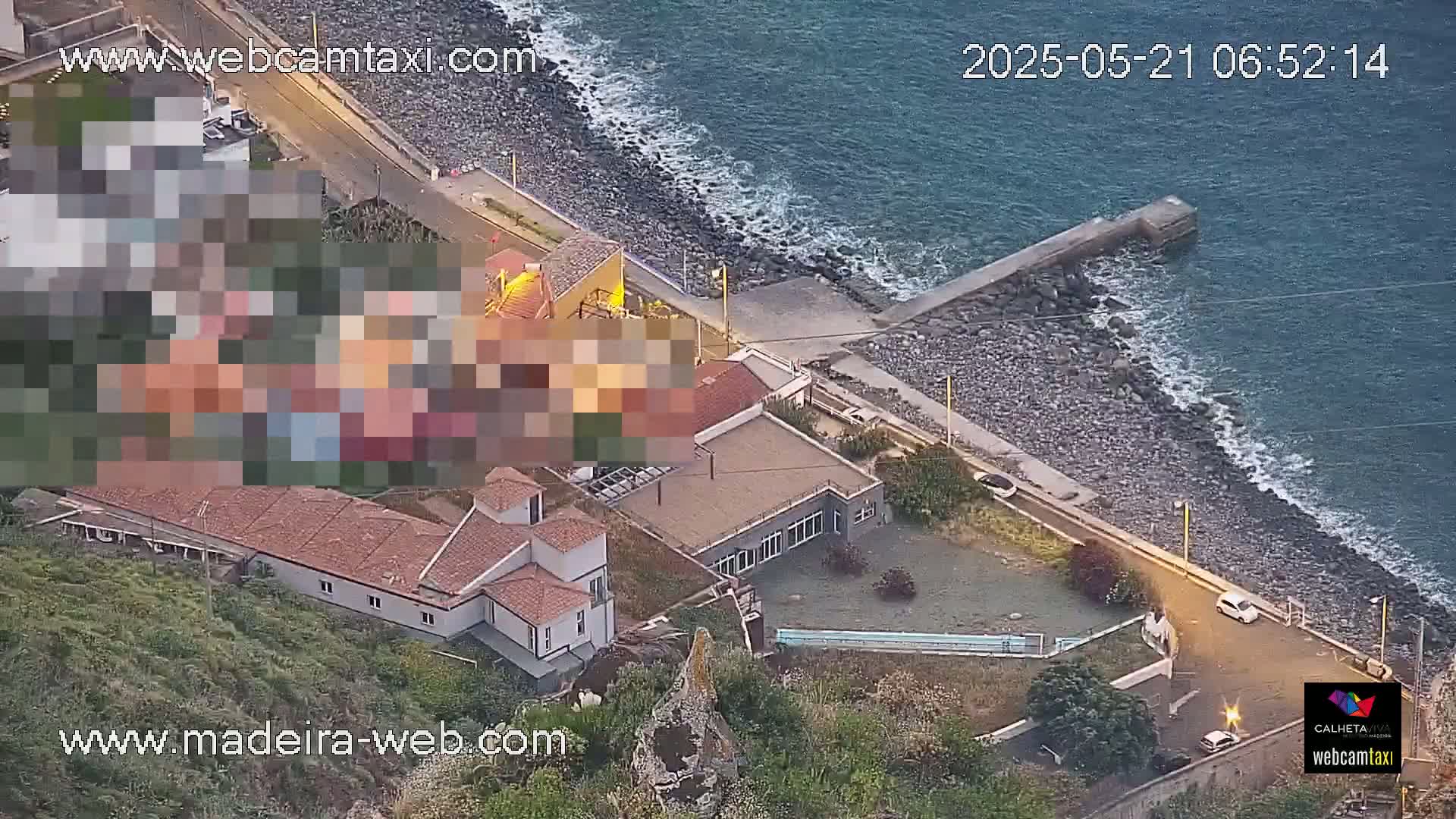 Paul do Mar Village from Faja da Ovelha Live Cam - Calheta, Madeira, Portugal