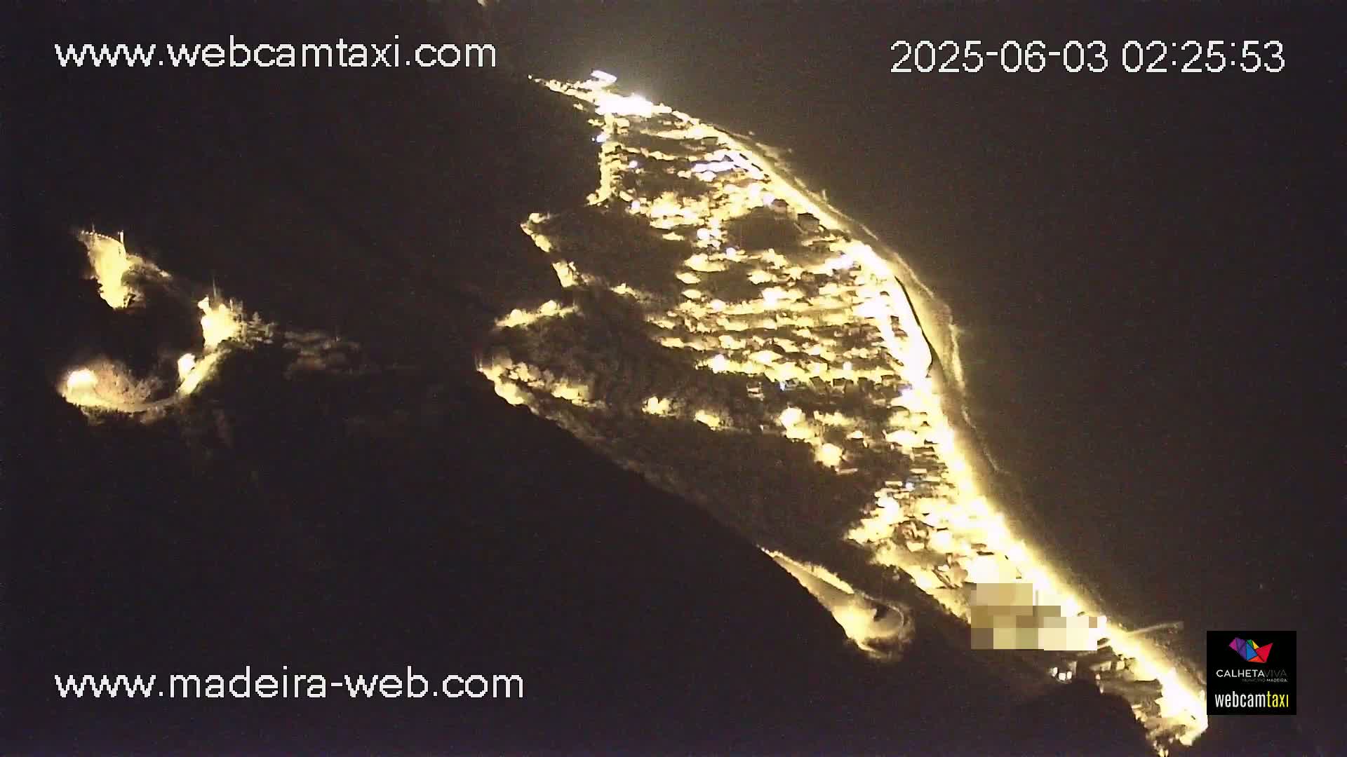 Paul do Mar Village from Faja da Ovelha Live Cam - Calheta, Madeira, Portugal