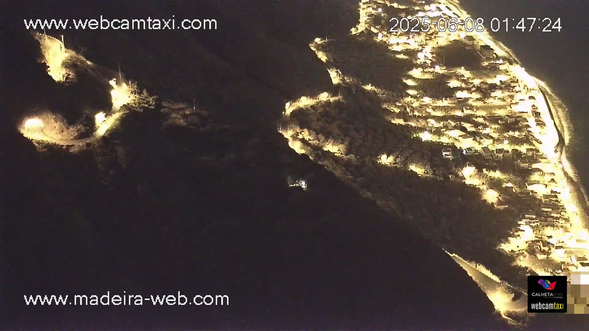 Paul do Mar Village from Faja da Ovelha Live Cam - Calheta, Madeira, Portugal