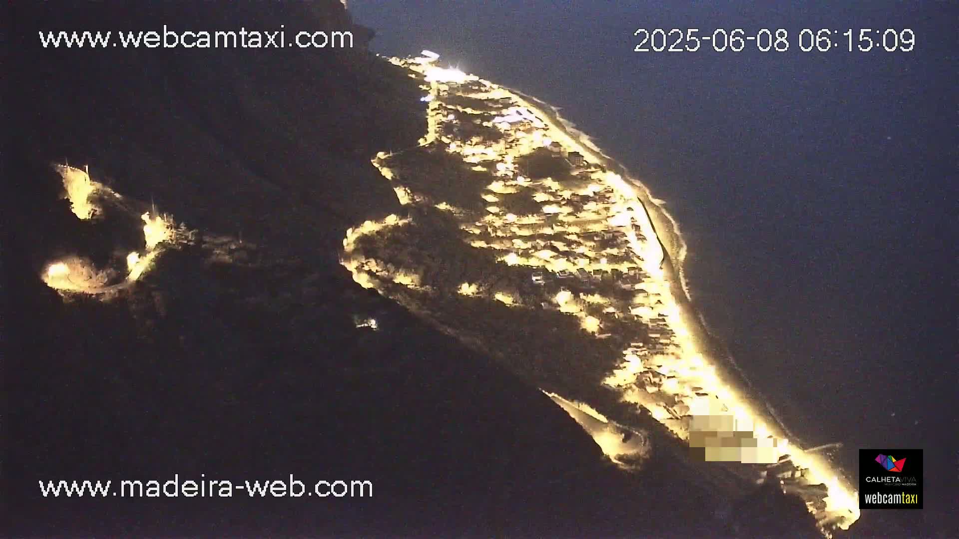 Paul do Mar Village from Faja da Ovelha Live Cam - Calheta, Madeira, Portugal